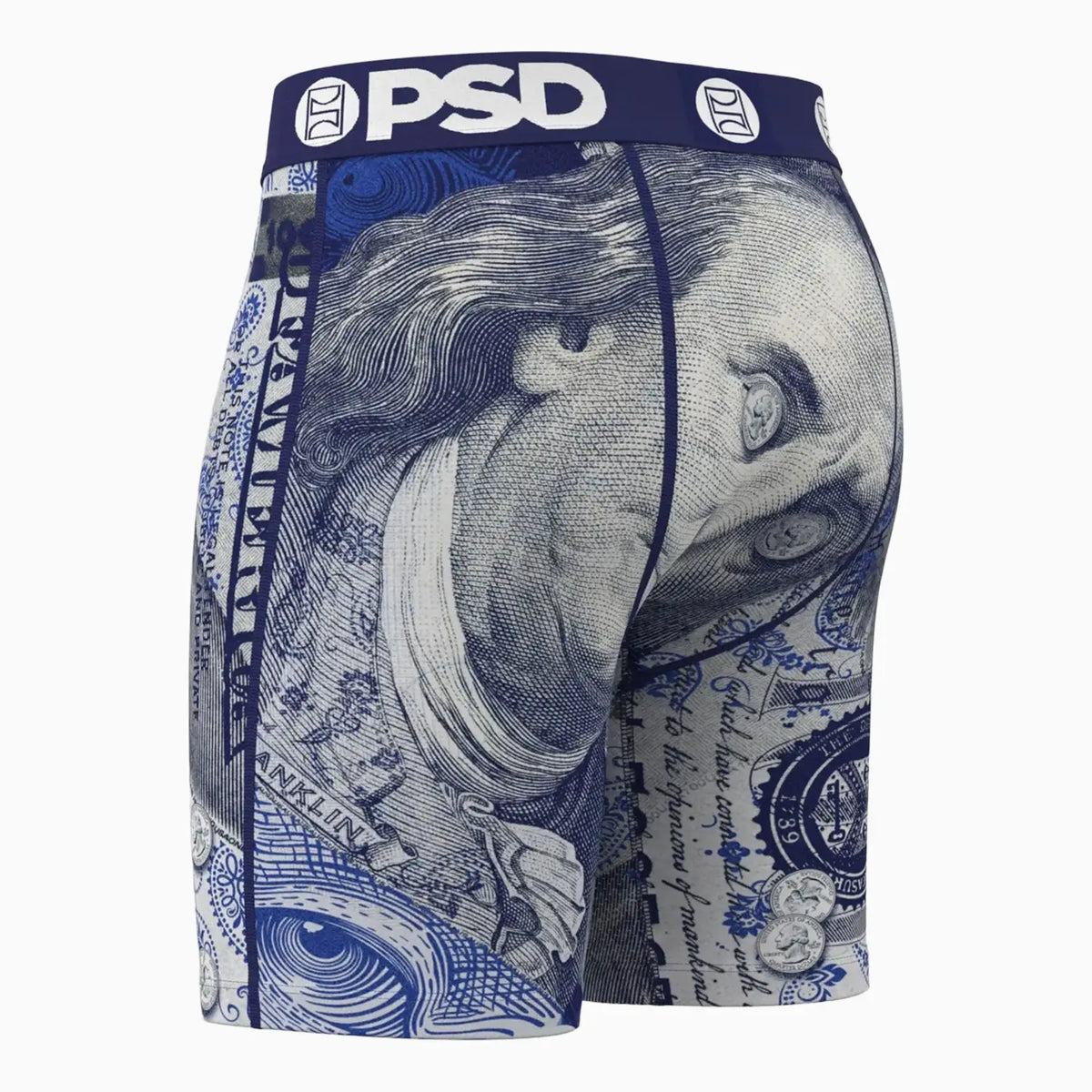 Men's Money Hungry Boxer Brief Psd Underwear - Tops and Bottoms USA