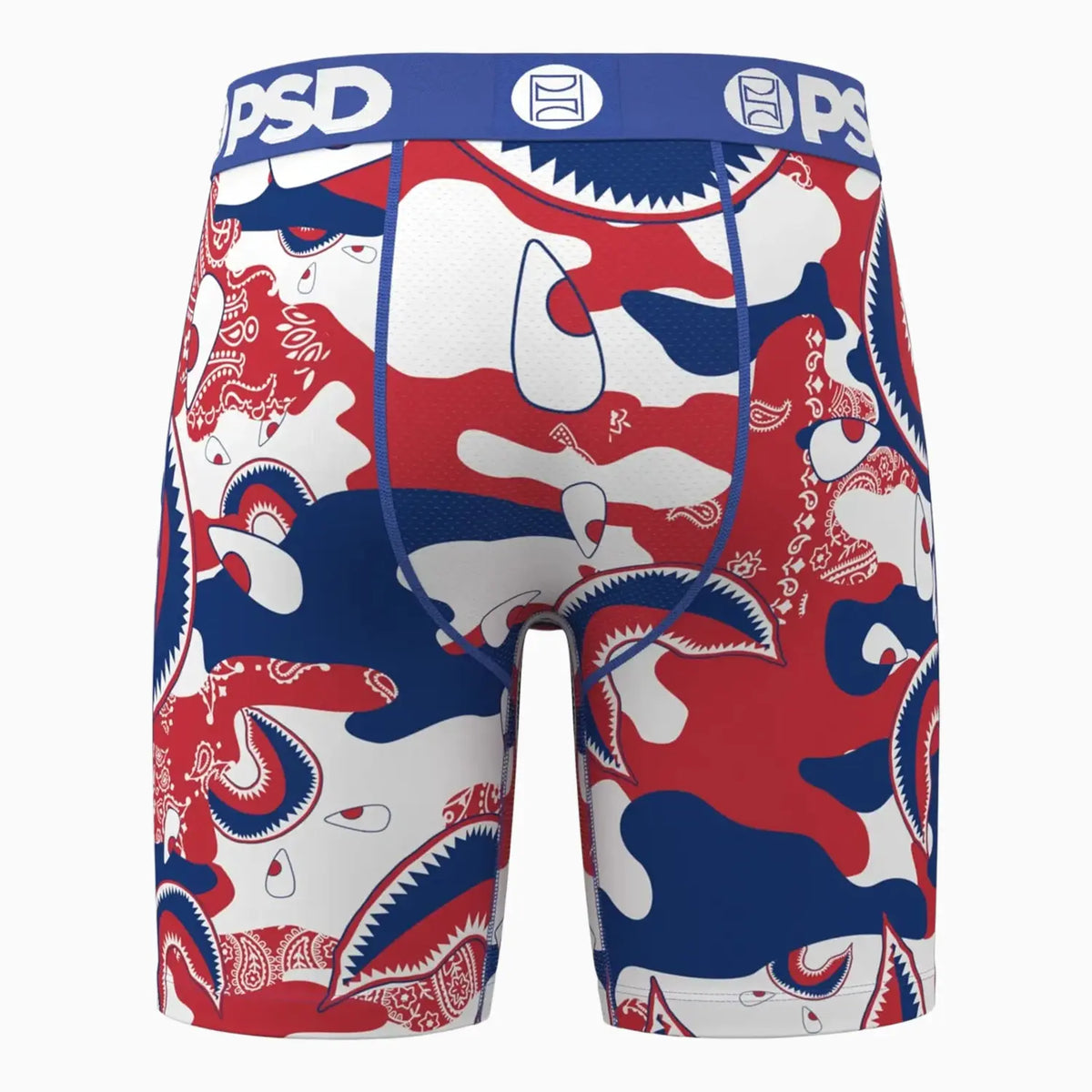 Men's Warface Camo Paisley Boxer Brief Psd Underwear - Tops and Bottoms USA