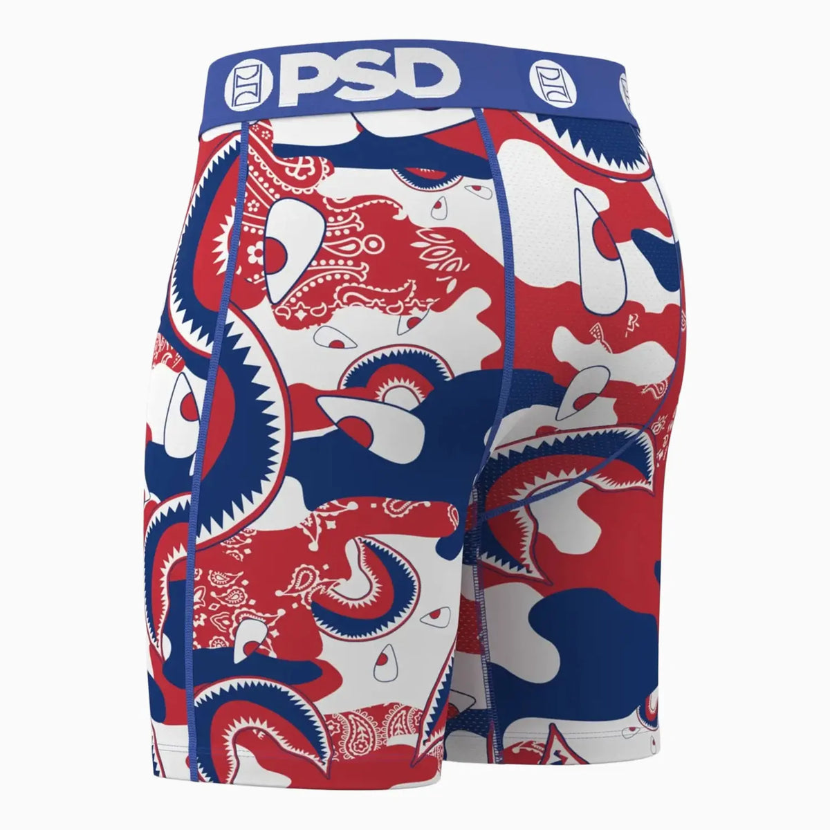 Men's Warface Camo Paisley Boxer Brief Psd Underwear - Tops and Bottoms USA
