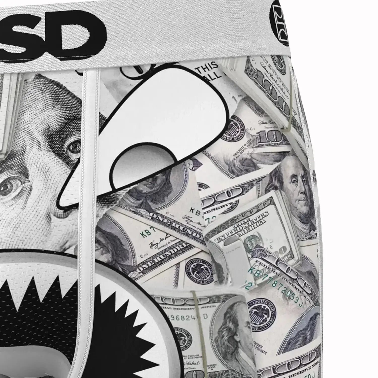 Men's Warface Money Show Boxers PSD Underwear - Tops and Bottoms USA
