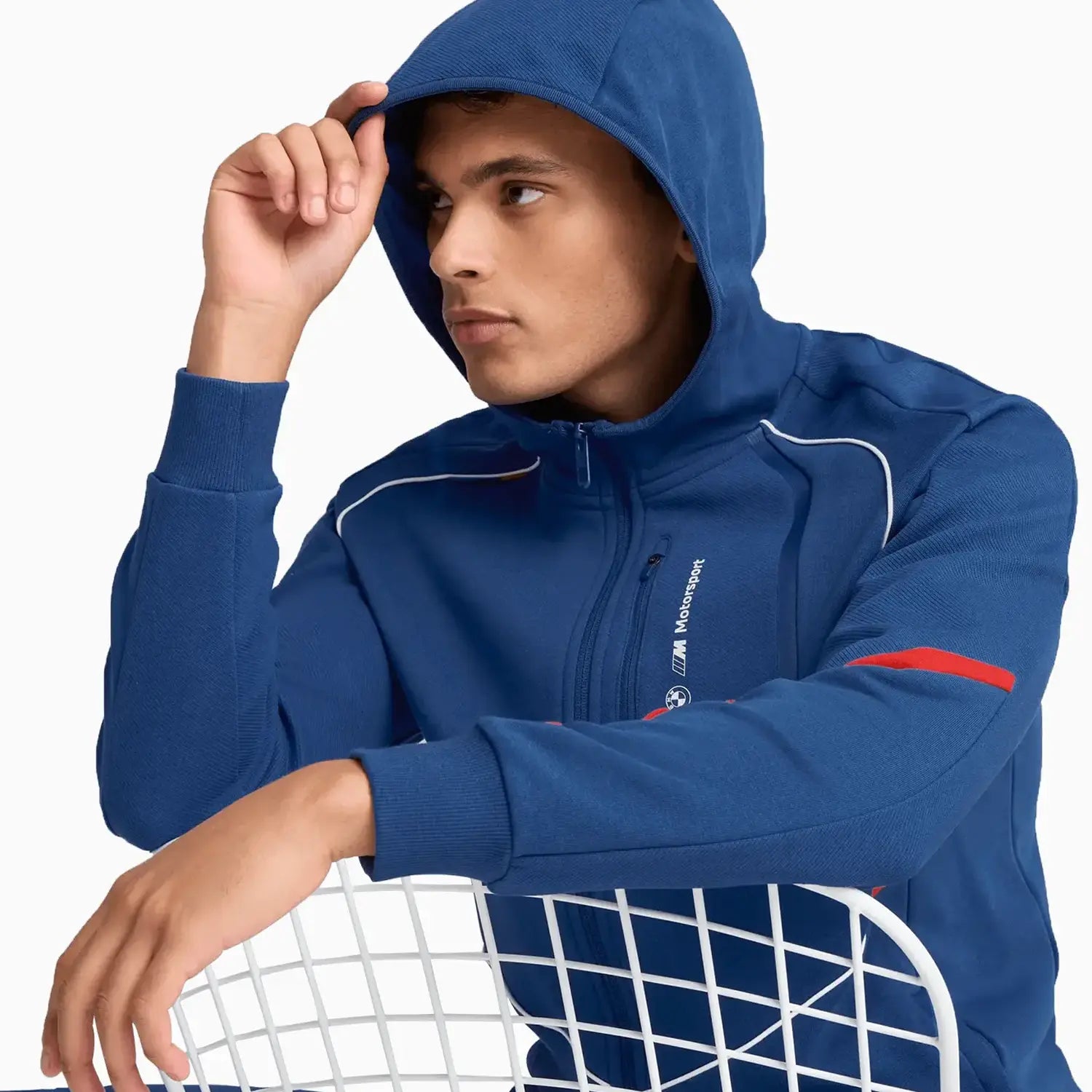 Men's BMW M Motorsport French Terry Tracksuit Puma - Tops and Bottoms USA