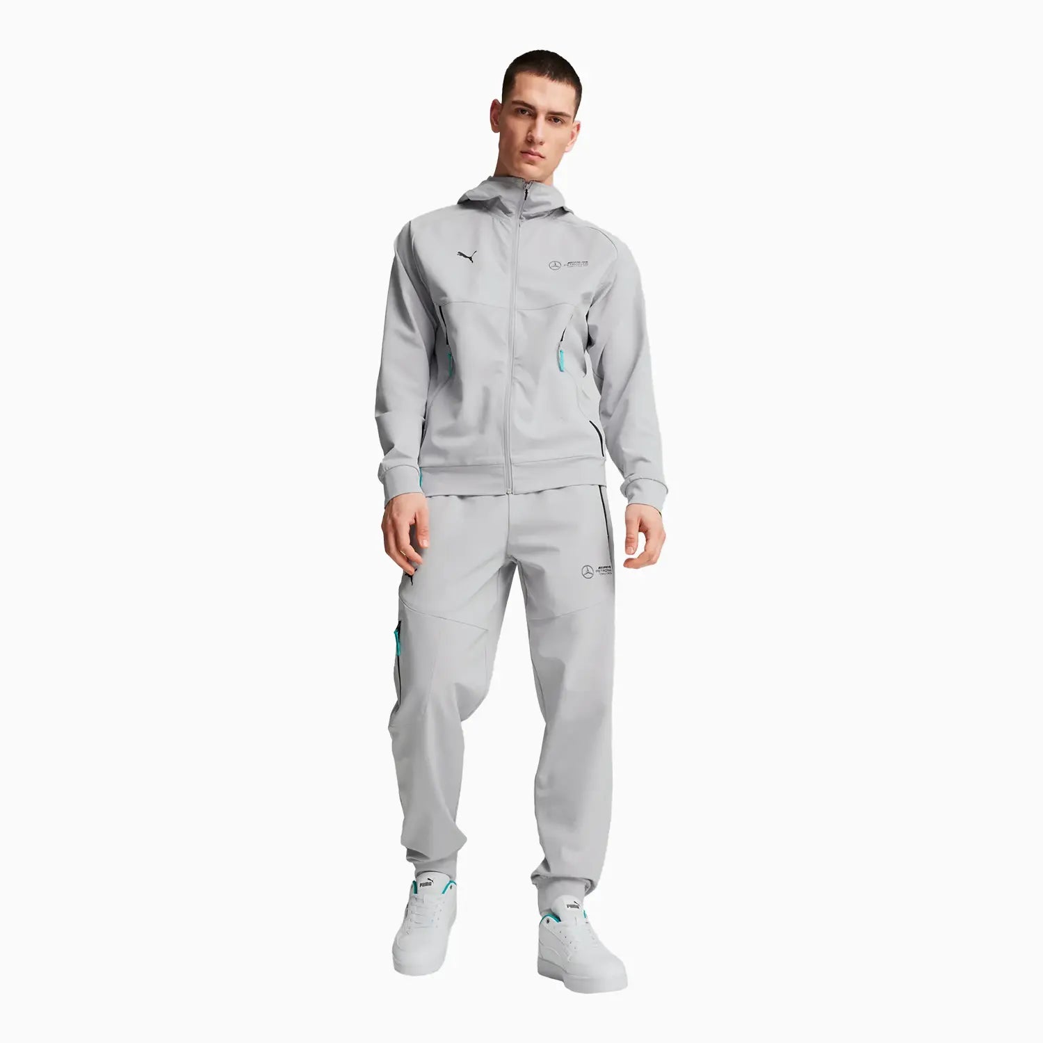 Puma Mercedes-AMG Petronas F1 x Men's Tech Tracksuit Puma Mercedes-AMG Petronas F1 x Men's Tech Tracksuit