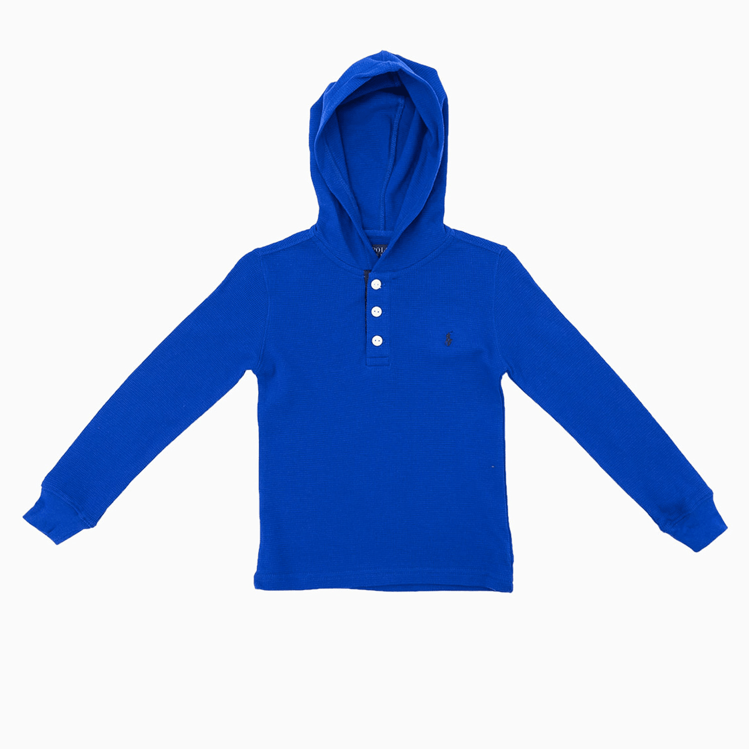 Kid's Waffle Pull Over Hoodie Ralph Lauren - Tops and Bottoms USA