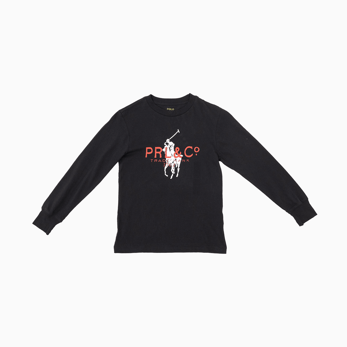 Kid's Polo Player Logo Crew Neck Sweatshirt Ralph Lauren - Tops and Bottoms USA