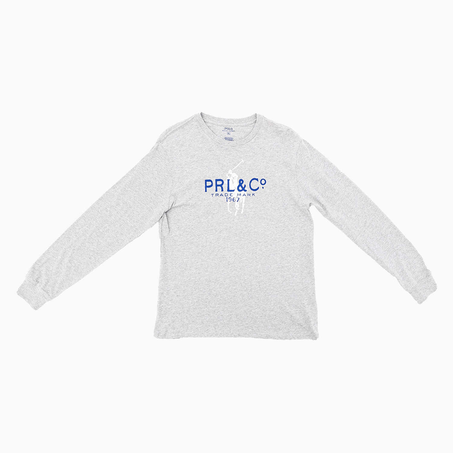 Kid's Polo Player Logo Crew Neck Sweatshirt
