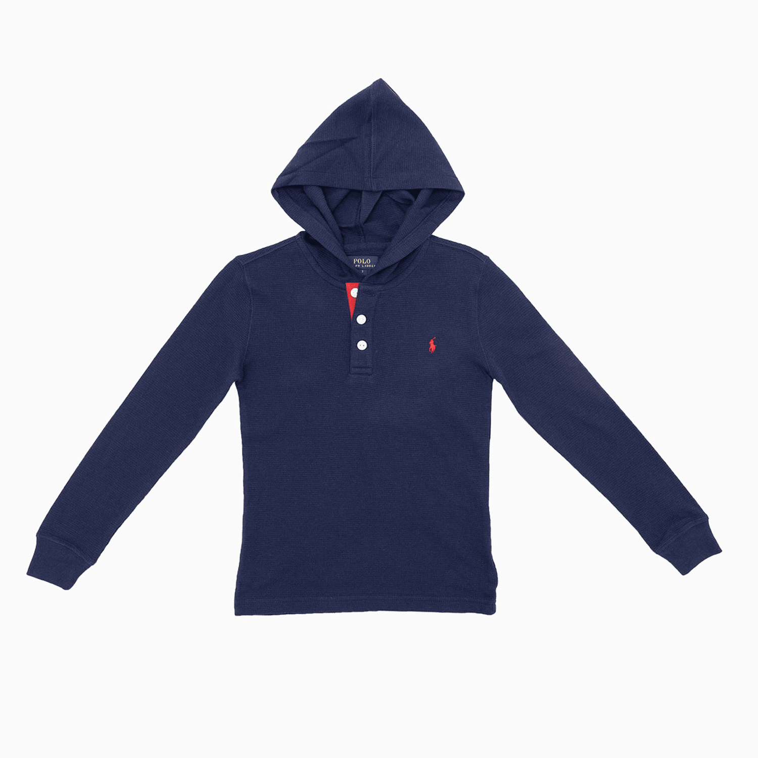 Kid's Waffle Pull Over Hoodie Ralph Lauren - Tops and Bottoms USA