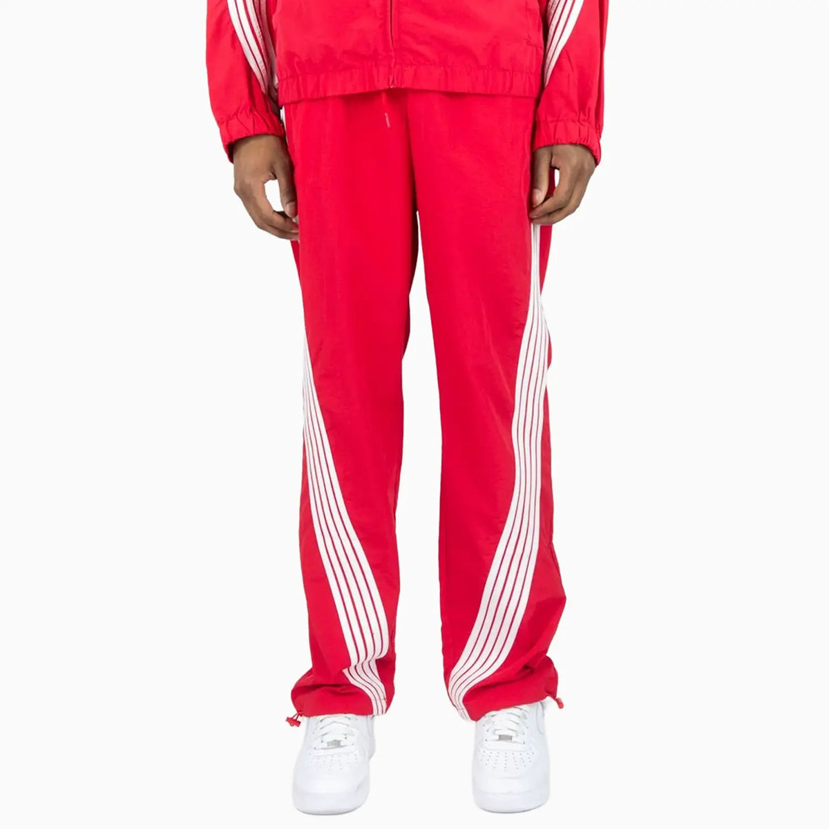 Kid's Striped Nylon Windbreaker Set Rebel Minds - Tops and Bottoms USA