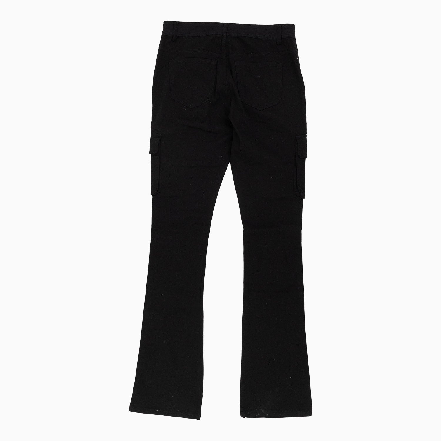 red-fox-womens-twill-cargo-pockets-stacked-pant-pl5426-black