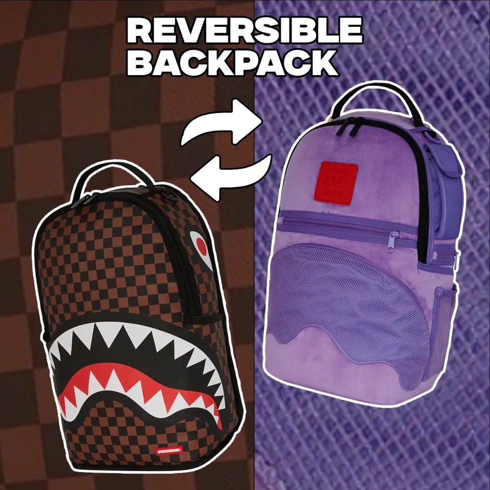 Inverted Shark Pocket Backpack Sprayground - Tops and Bottoms USA
