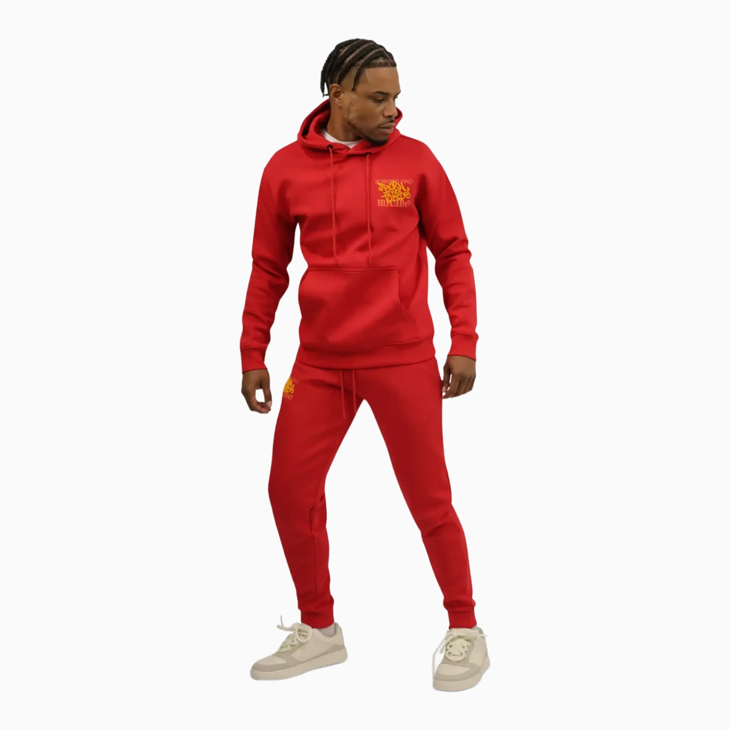Men's Born to Ride Milano Hoodie Roberto Vino - Tops and Bottoms USA