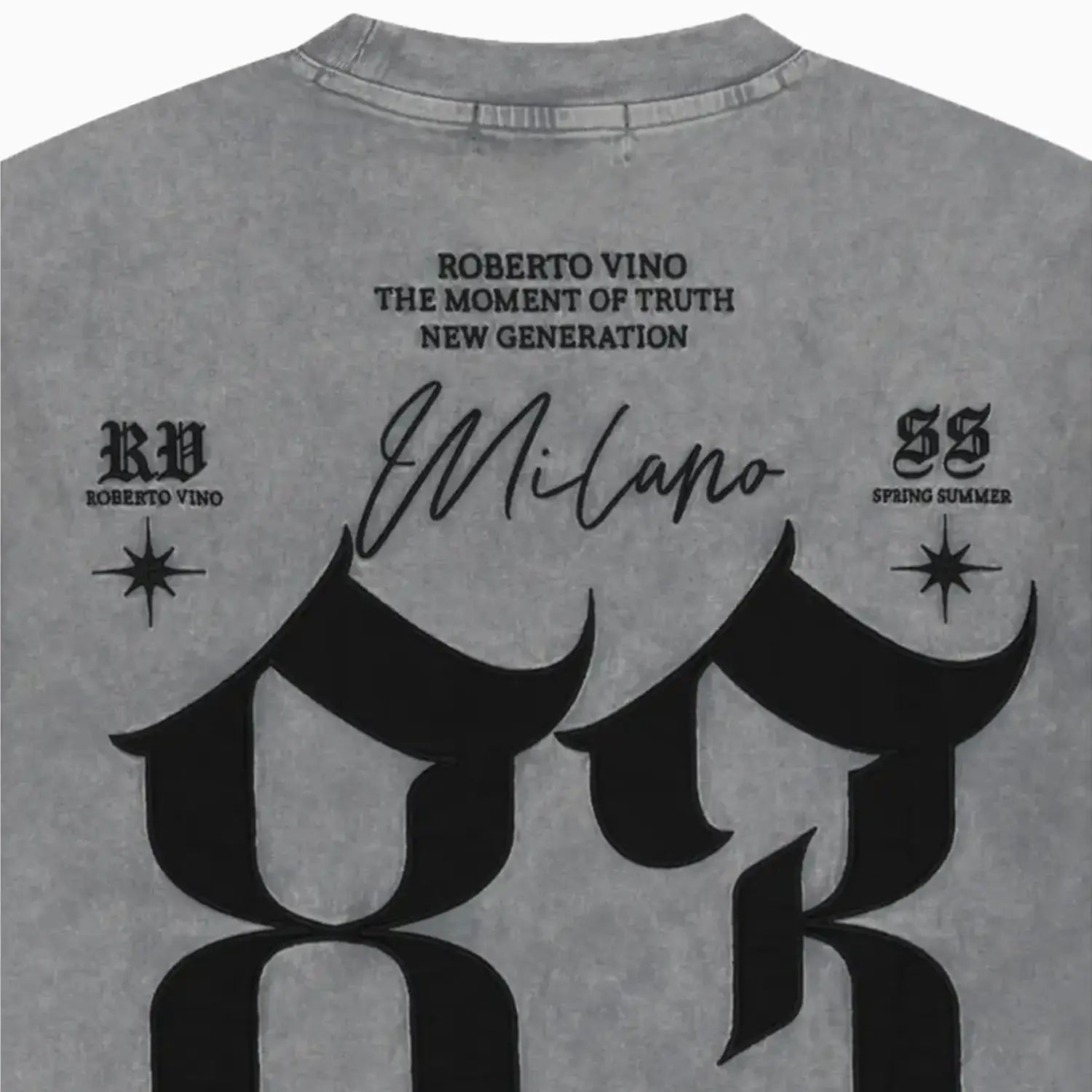 Men's 83 Crew Neck T-Shirt Roberto Vino - Tops and Bottoms USA