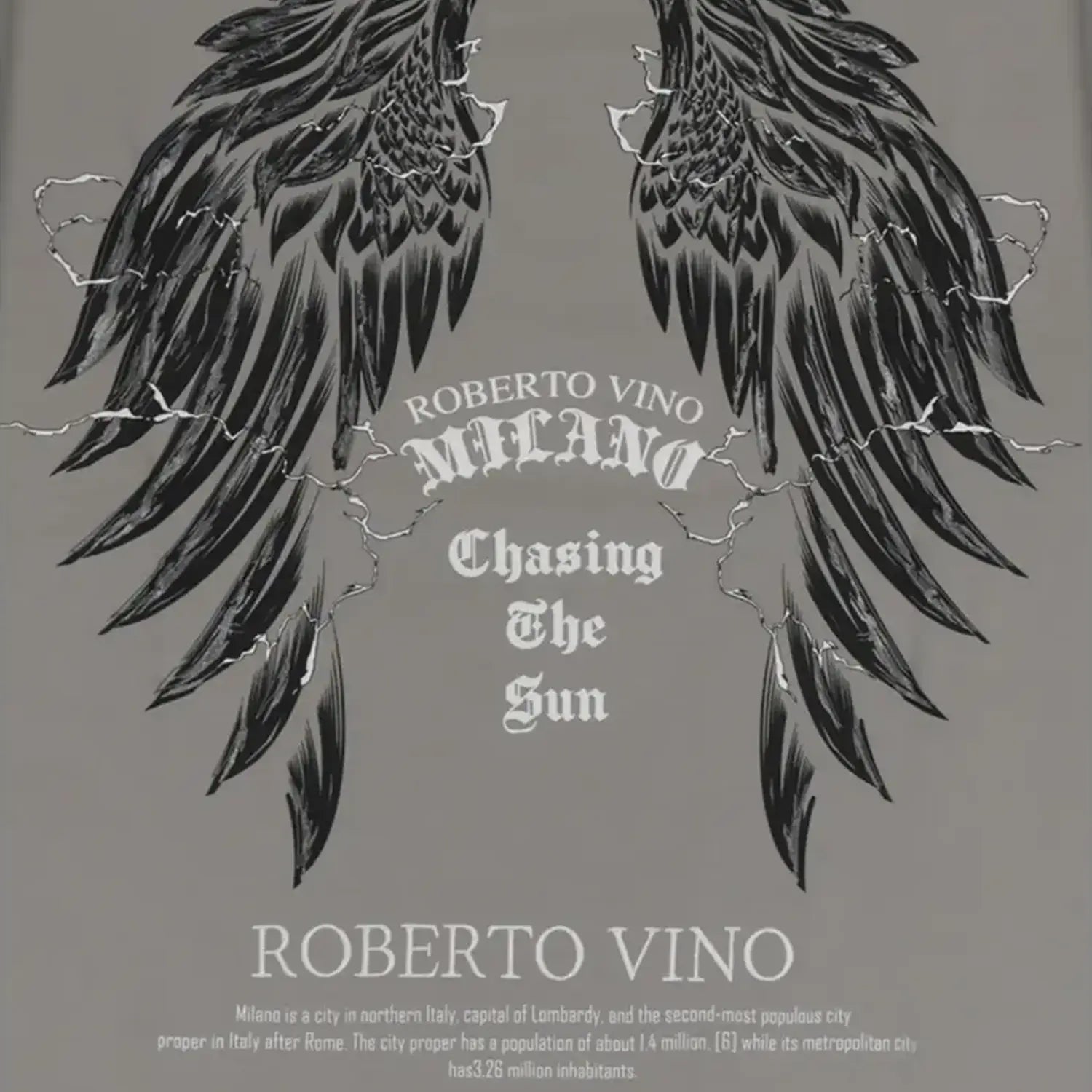 Men's Chasing The Sun Crew Neck T-Shirt Roberto Vino - Tops and Bottoms USA