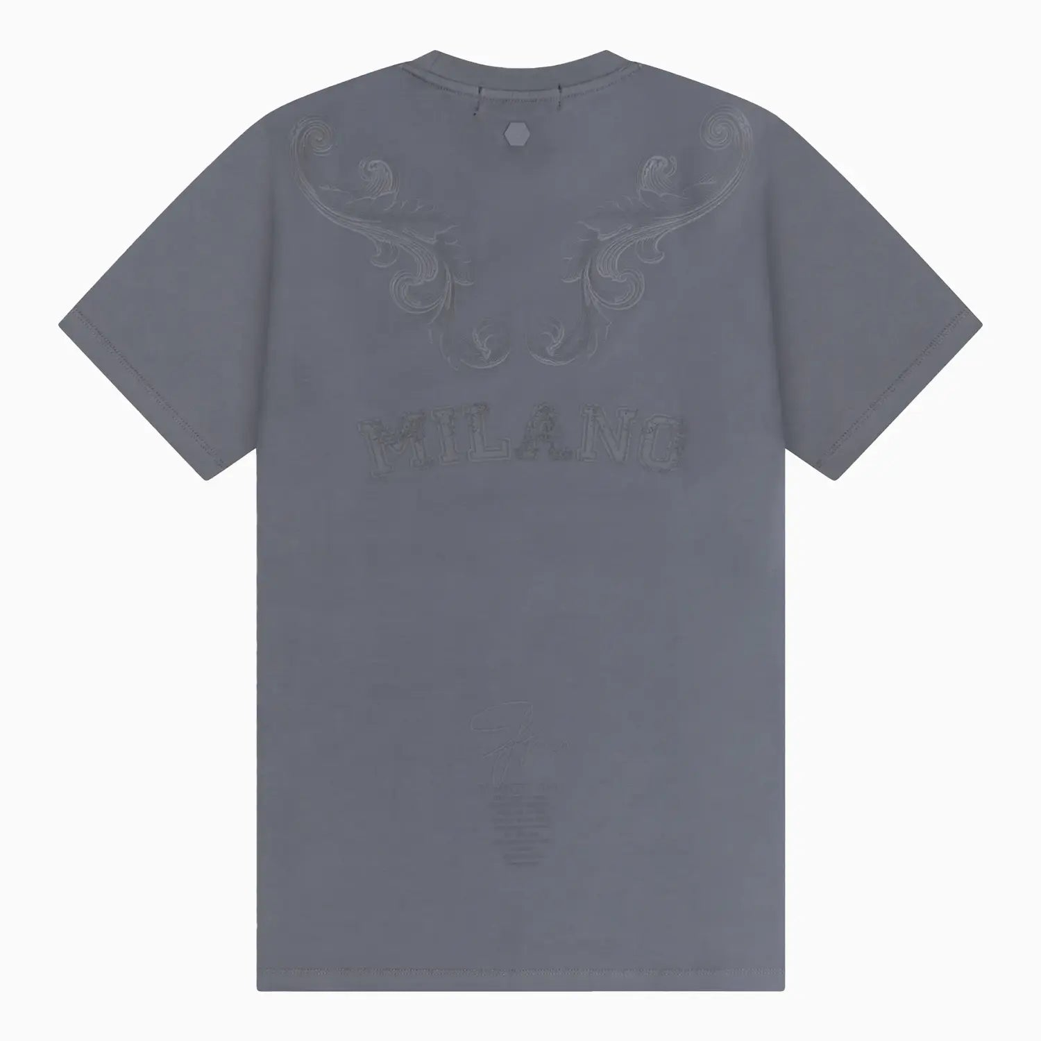Men's Horns Crew Neck T-Shirt Roberto Vino - Tops and Bottoms USA