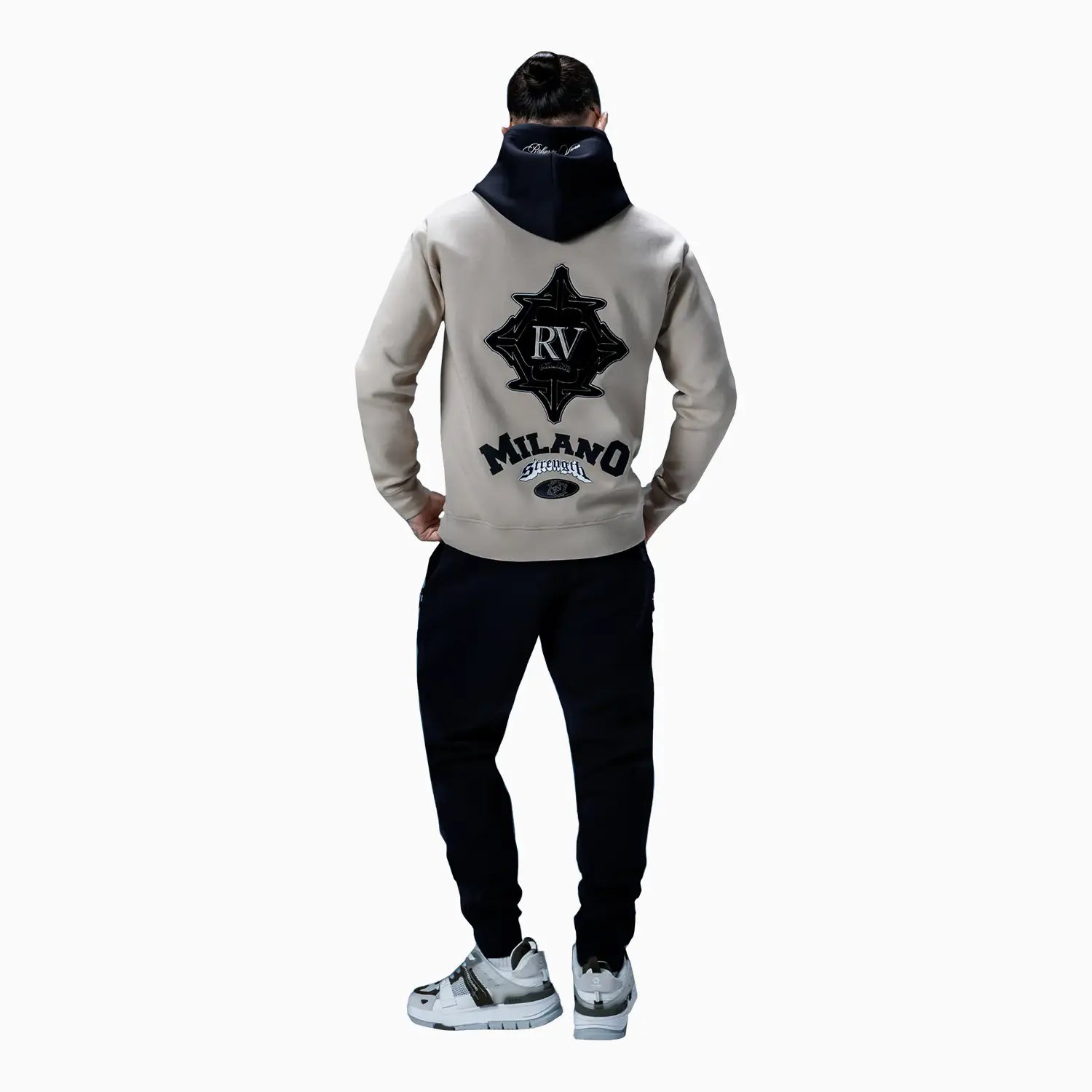 Men's Milano Strength Hoodie Roberto Vino - Tops and Bottoms USA