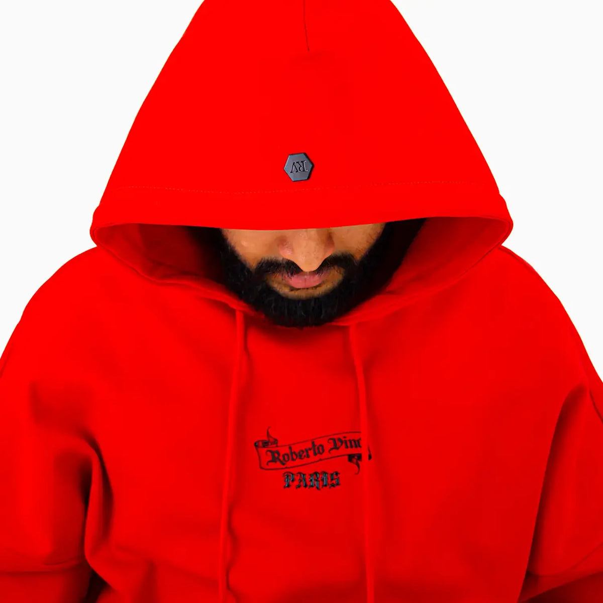 Men's Paris Pull Over Hoodie Roberto Vino - Tops and Bottoms USA