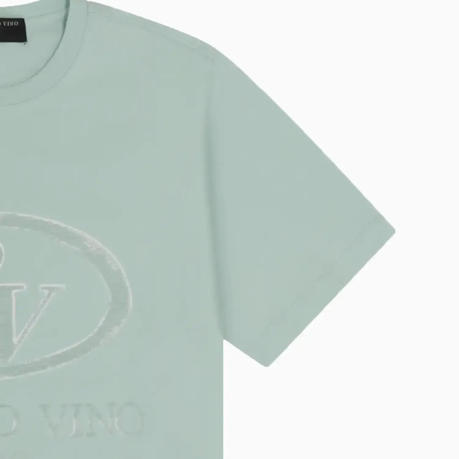 Men's RV Front Crew Neck T-Shirt Roberto Vino - Tops and Bottoms USA