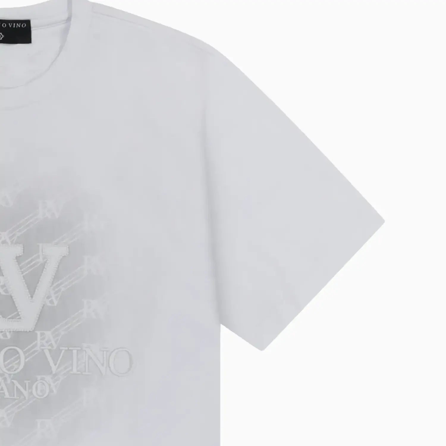 Men's RV Front Crew Neck T-Shirt Roberto Vino - Tops and Bottoms USA