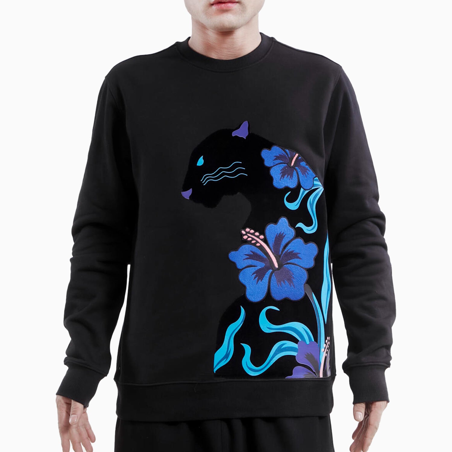 roku-studio-mens-blue-panther-crew-neck-sweatshirt-rk5481035-blk