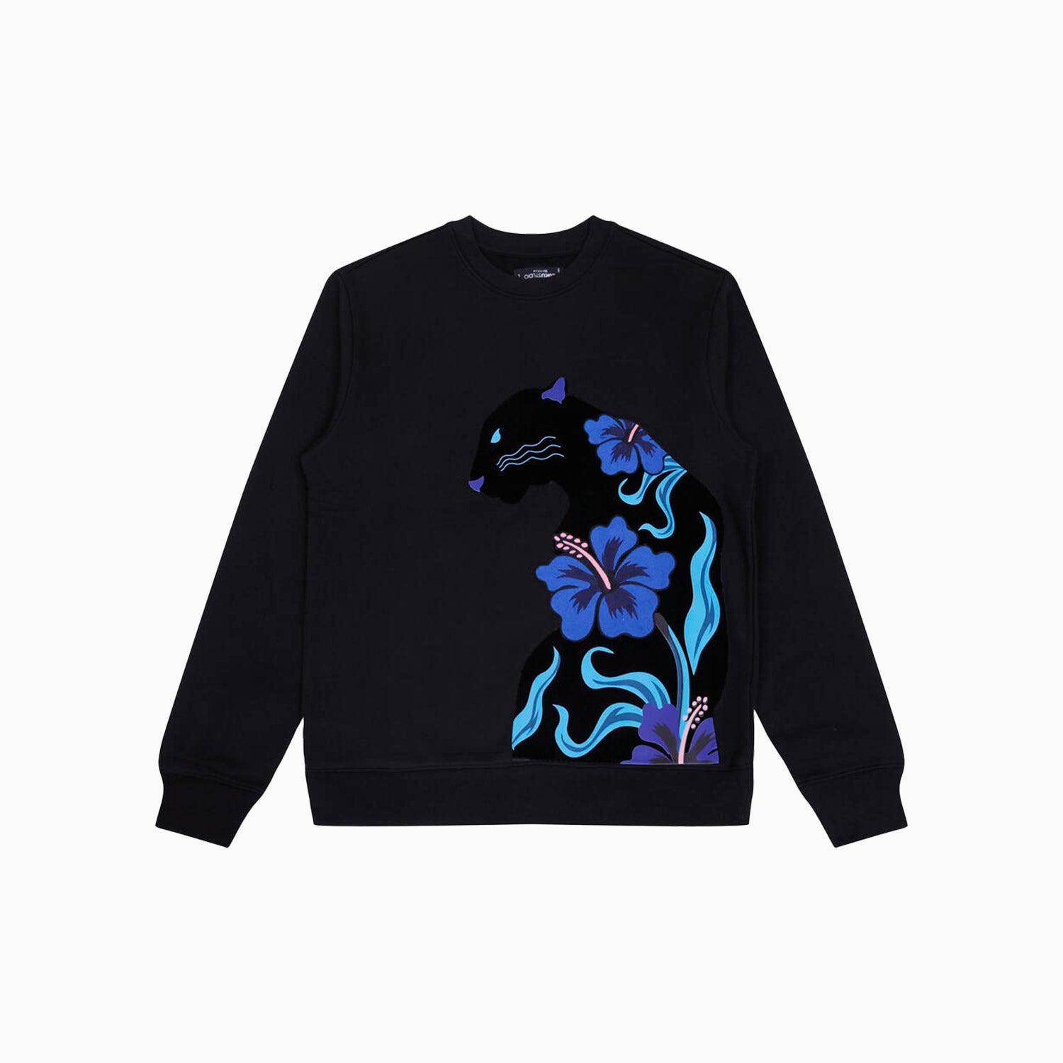 roku-studio-mens-blue-panther-crew-neck-sweatshirt-rk5481035-blk