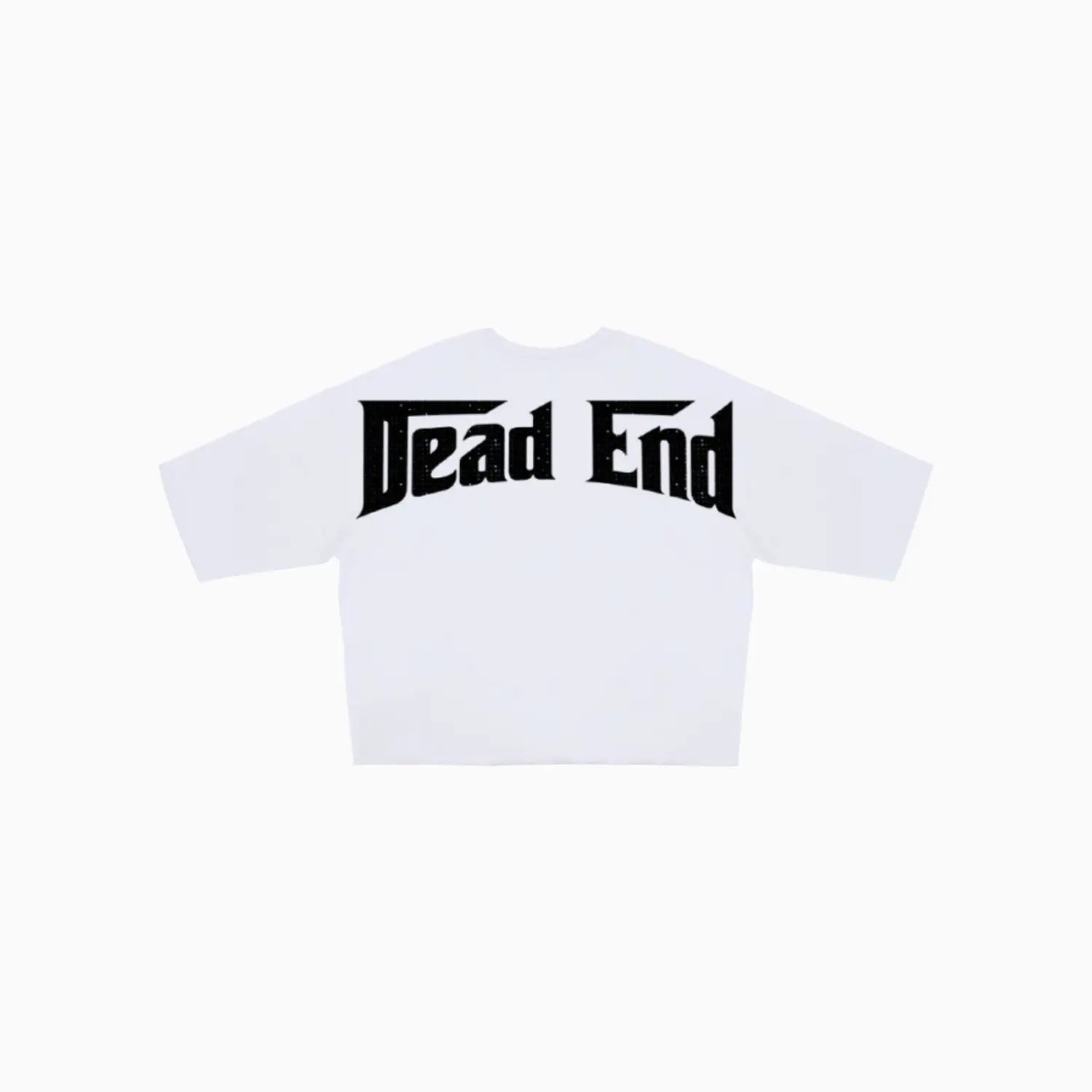 Men's Dead End Rhinestones Cropped T-Shirt Roku Studio - Tops and Bottoms USA