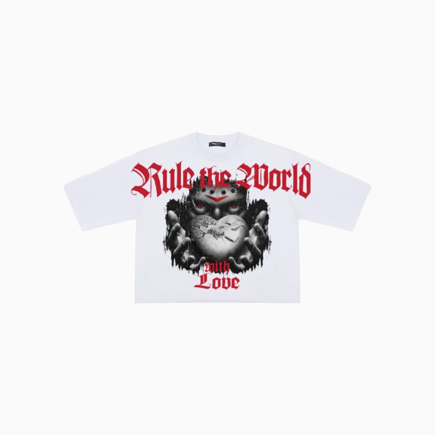 Men's One World Cropped T-Shirt Roku Studio - Tops and Bottoms USA