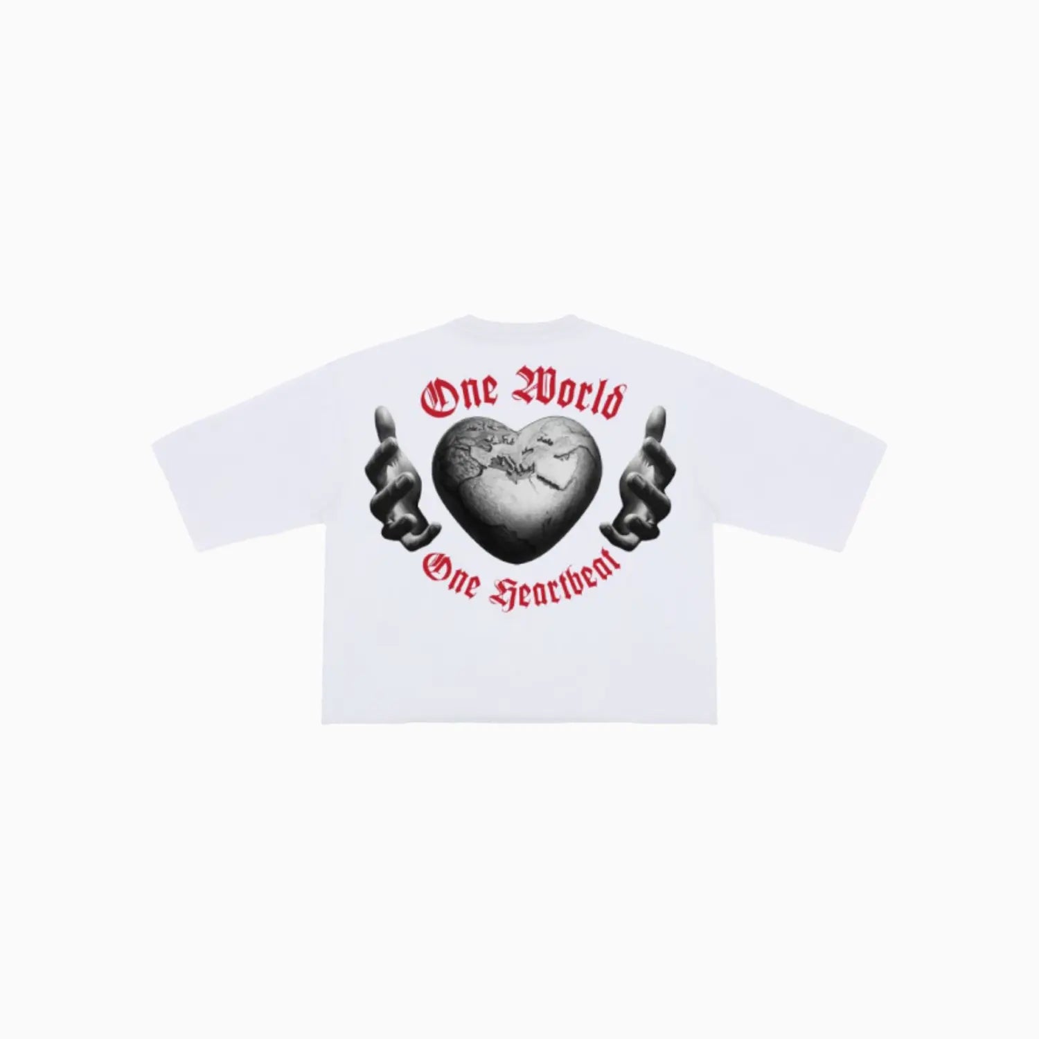 Men's One World Cropped T-Shirt Roku Studio - Tops and Bottoms USA
