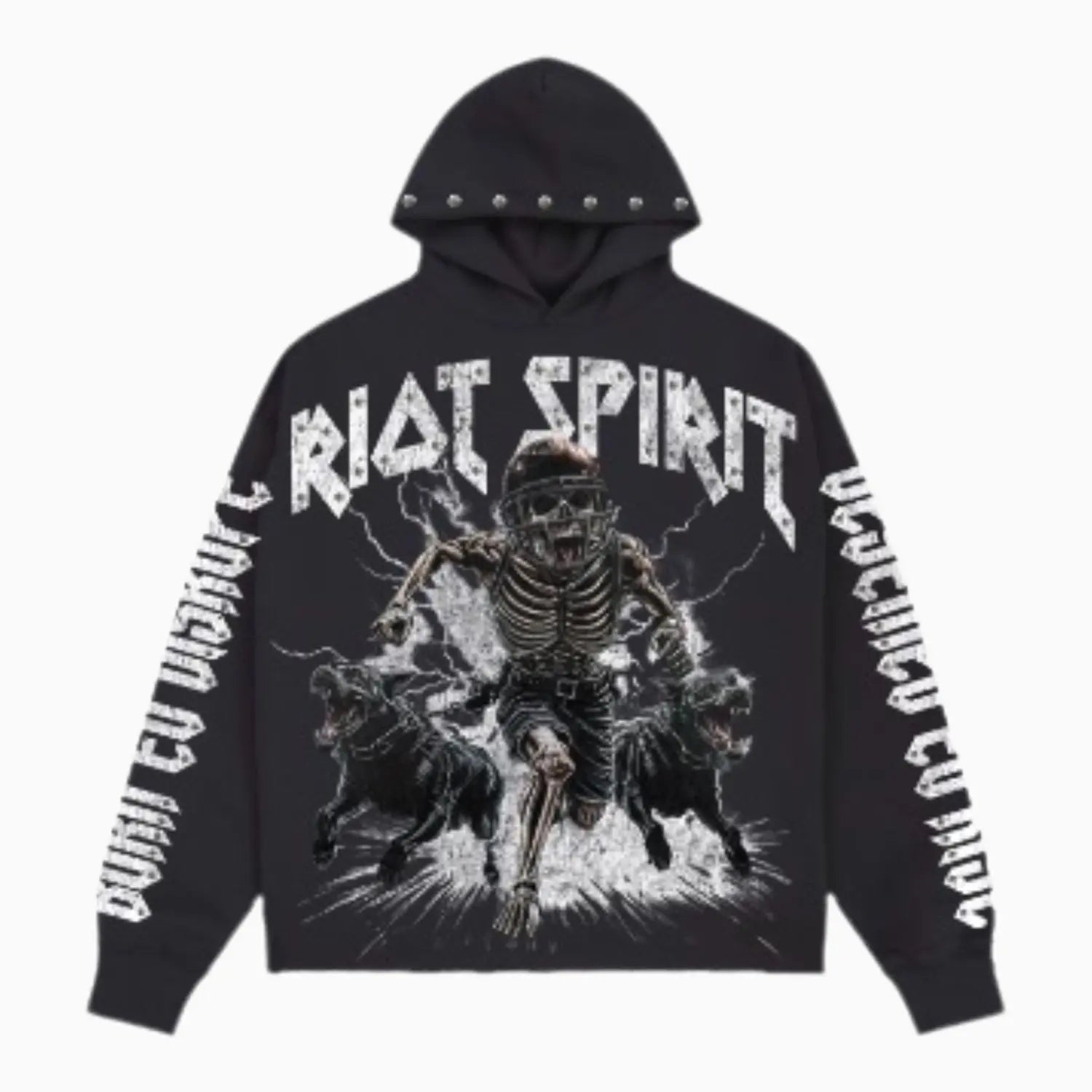 Men's Riot Spirit Cropped Fleece Hoodie