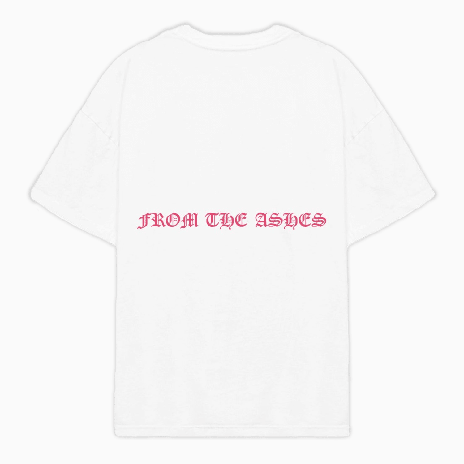 Men's Ashes Pink In White T Shirt RTA - Tops and Bottoms USA