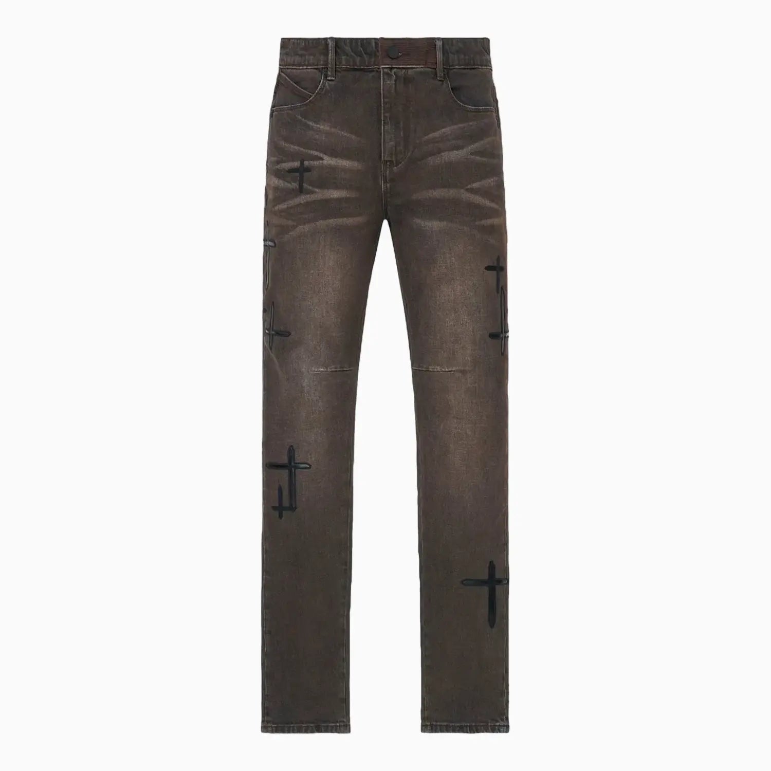 Men's Bryant Skinny Cross Patch Jeans Pant