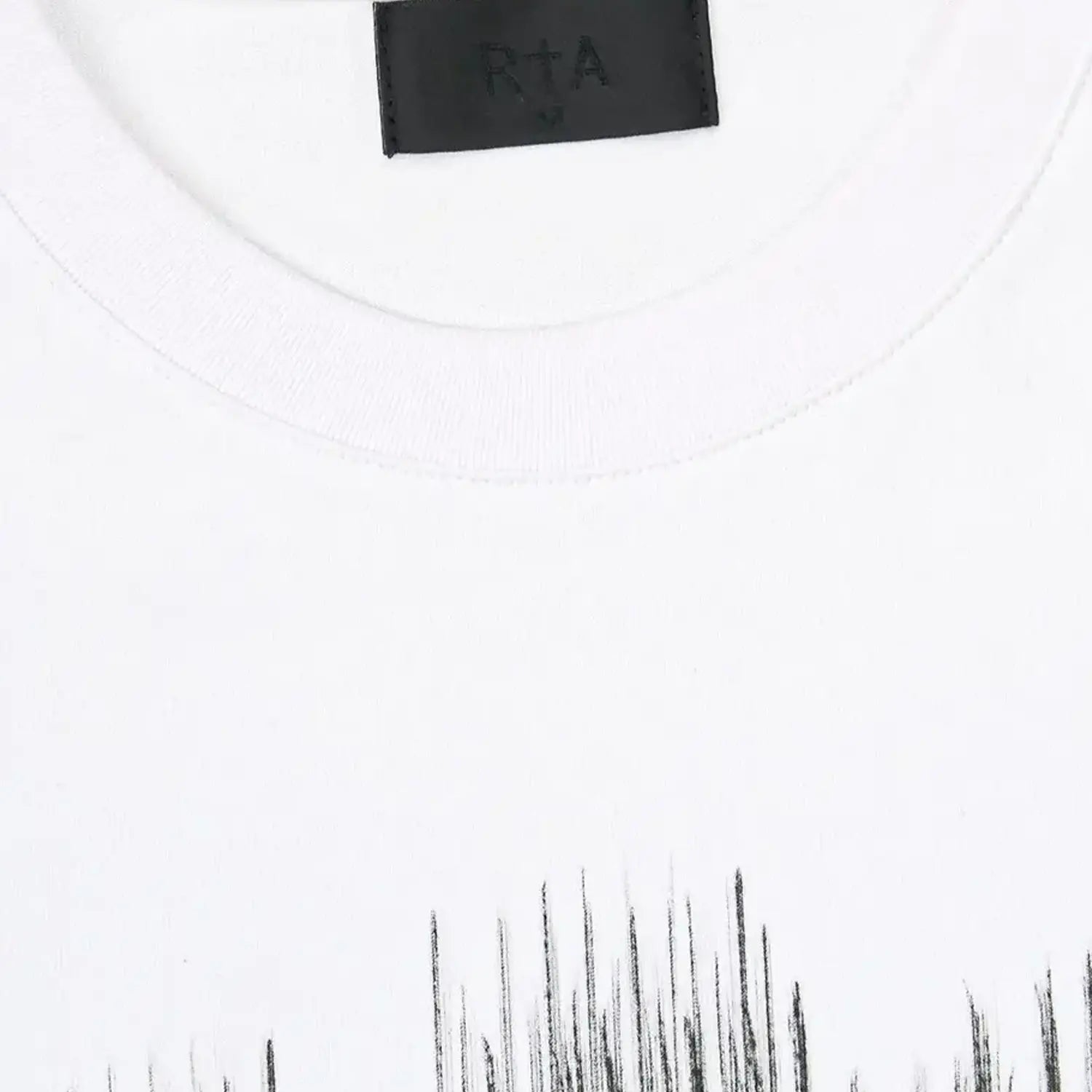 Men's Colin Etched Monogram Crew T-Shirt RTA - Tops and Bottoms USA