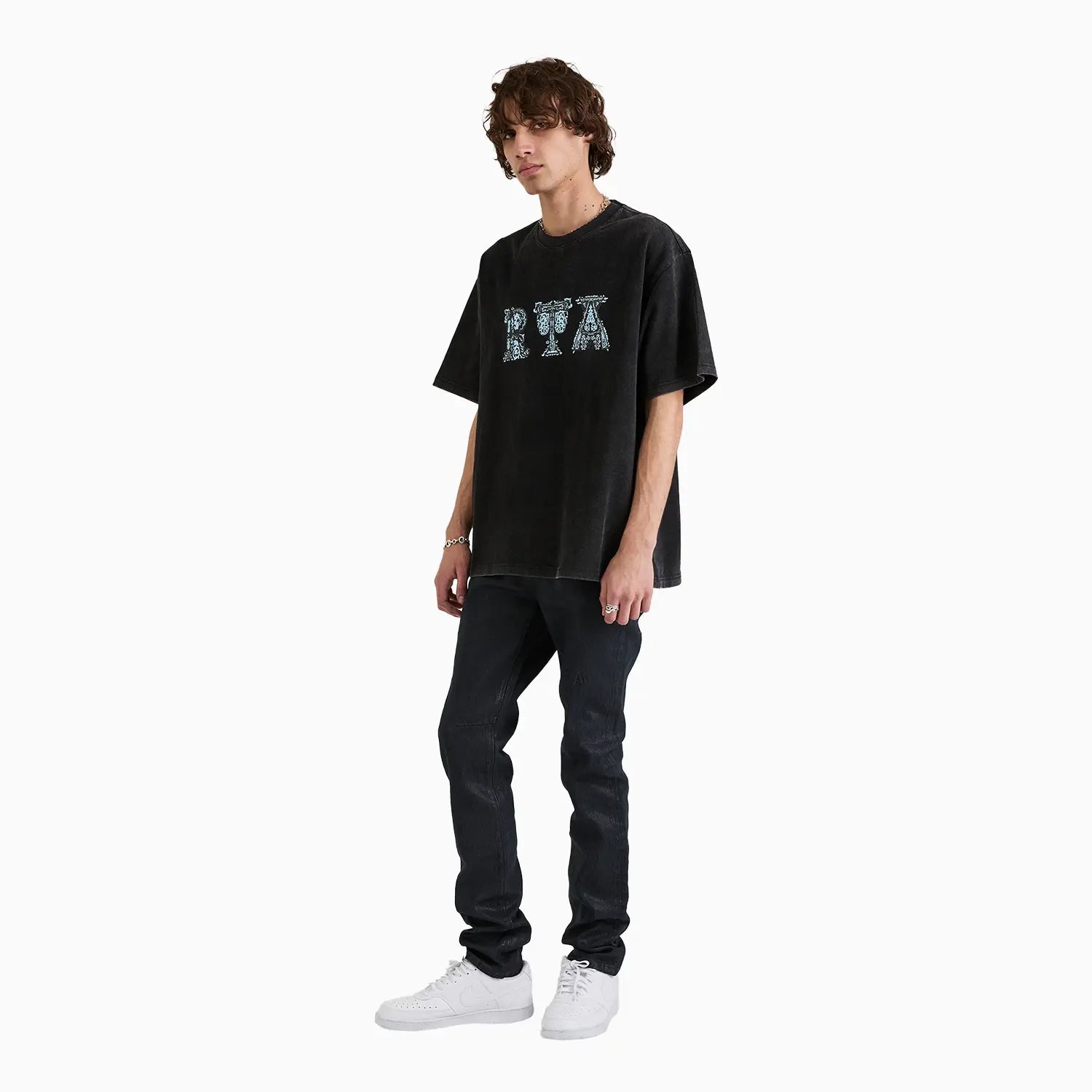 Men's Colin Illuminated Logo T-Shirt RTA - Tops and Bottoms USA