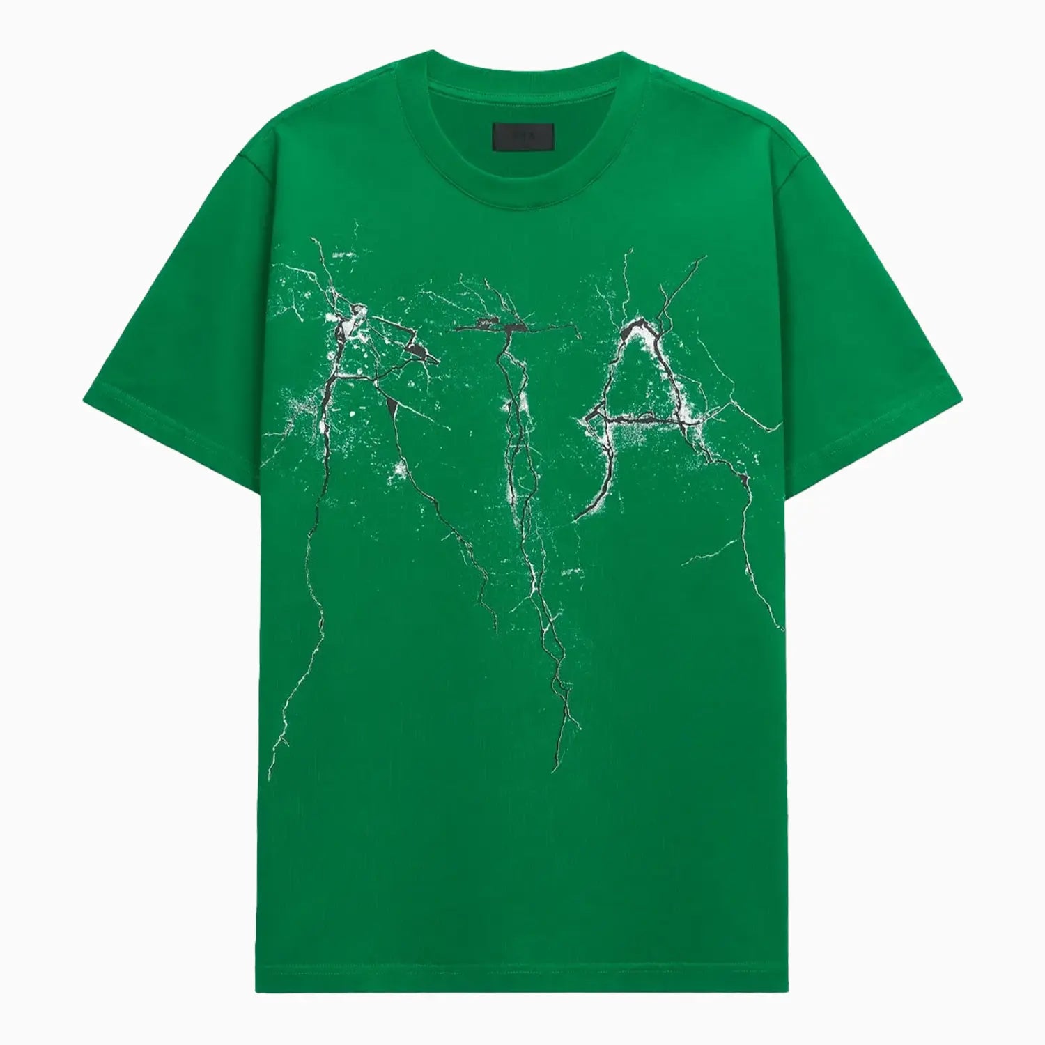 Men's Liam Green Cracked Logo T-Shirt RTA - Tops and Bottoms USA