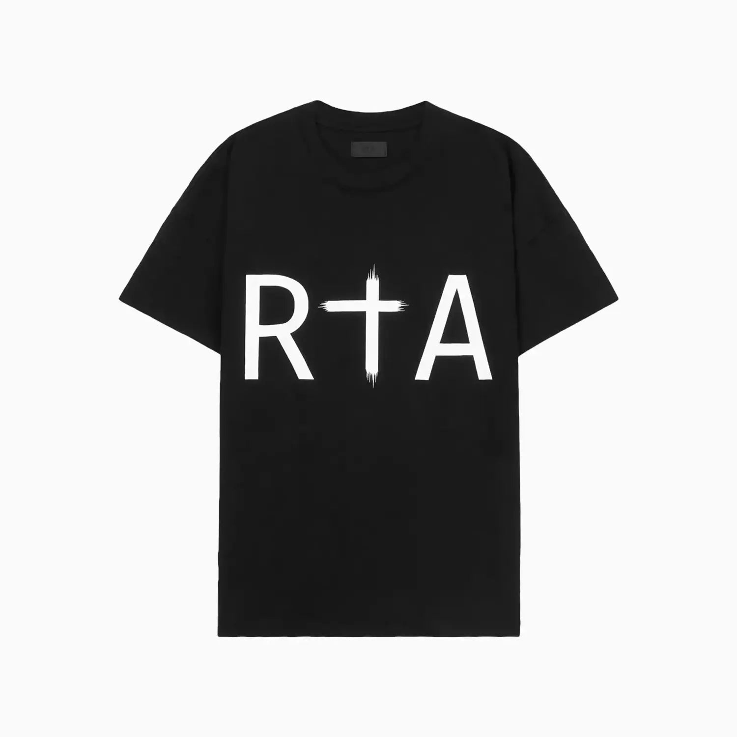 Men's Short Sleeve White Logo T-Shirt RTA - Tops and Bottoms USA