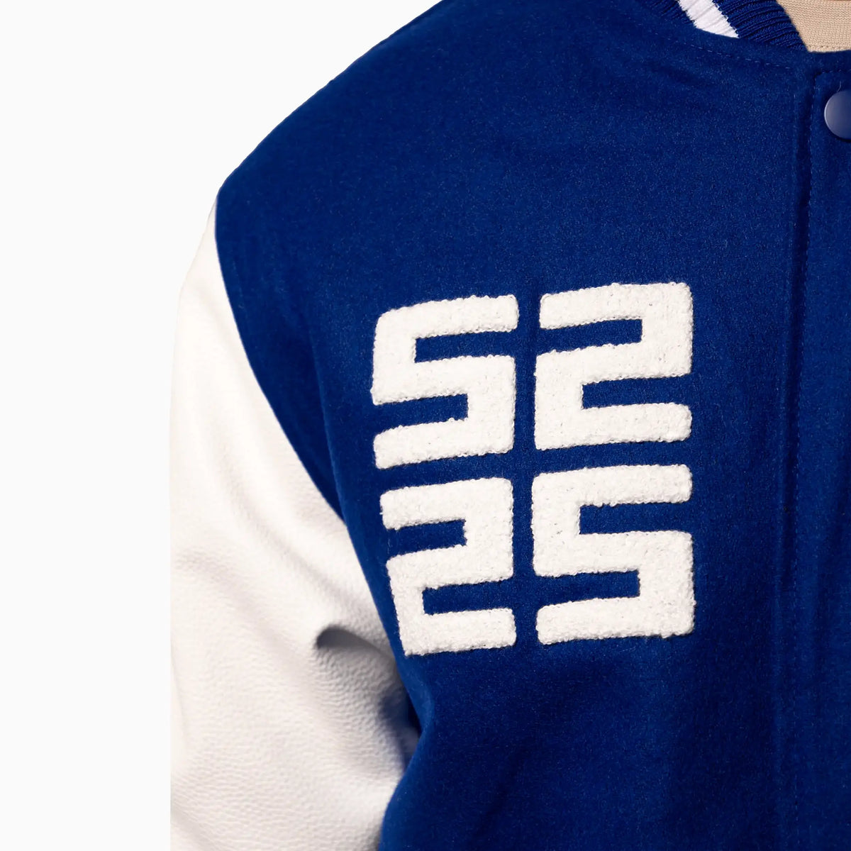 Men's Wings Wool Varsity Jacket Savar - Tops and Bottoms USA