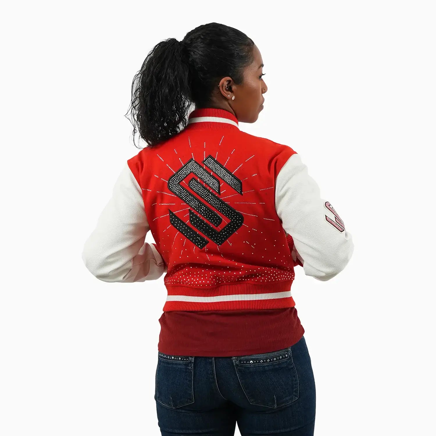 Women's Classic Wool Varsity Jacket
