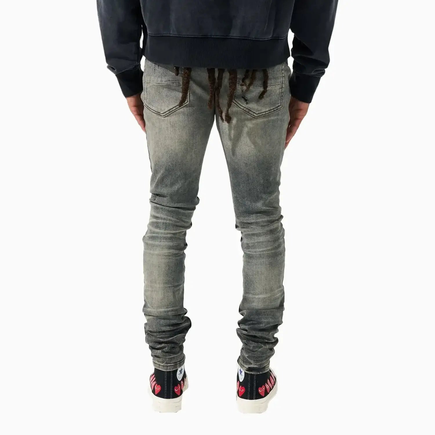 Men's Gunmetal Jean Pant Serenede - Tops and Bottoms USA