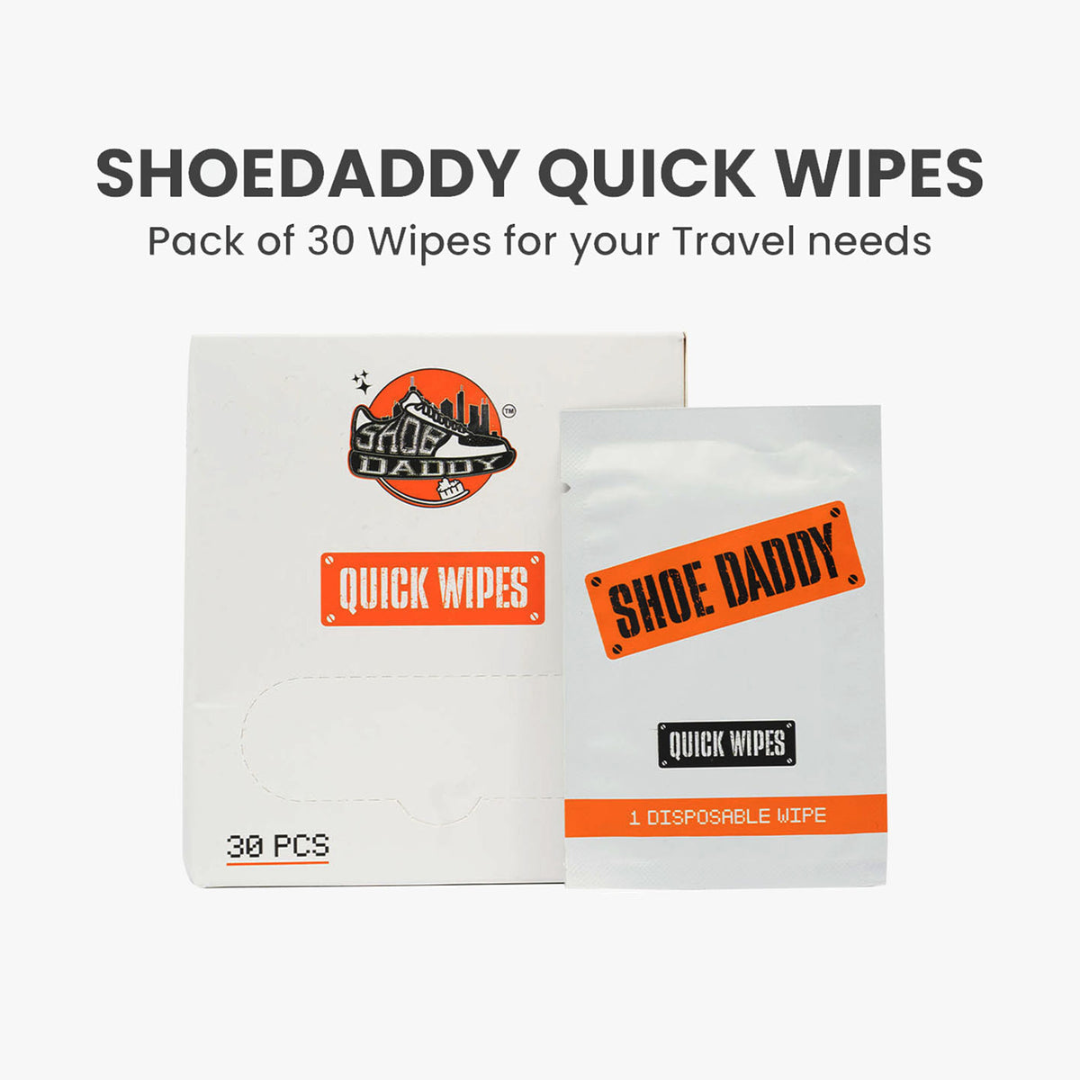 ShoeDaddy Quick Wipes 30pcs