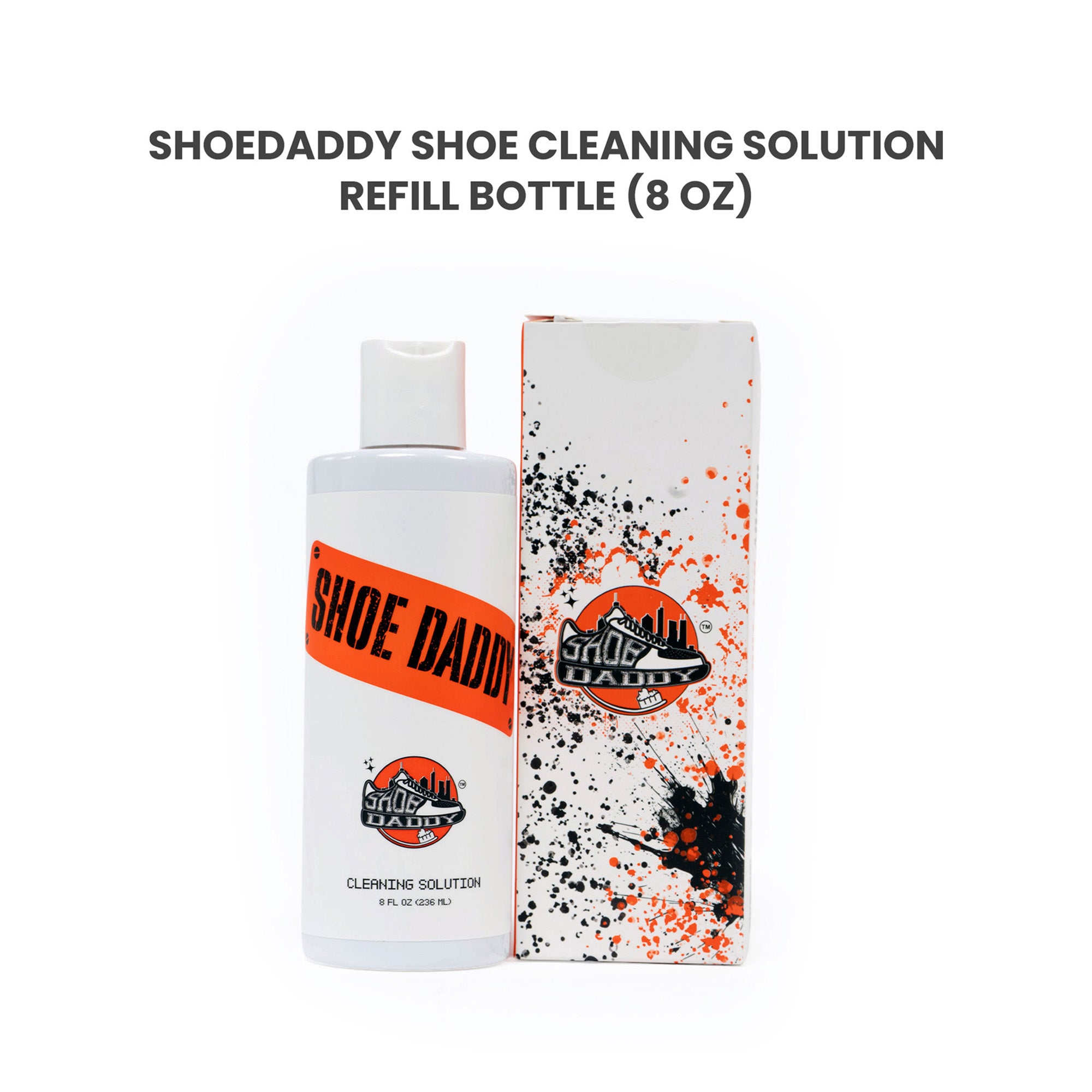 ShoeDaddy Shoe Cleaning Solution Bottle (8 OZ)