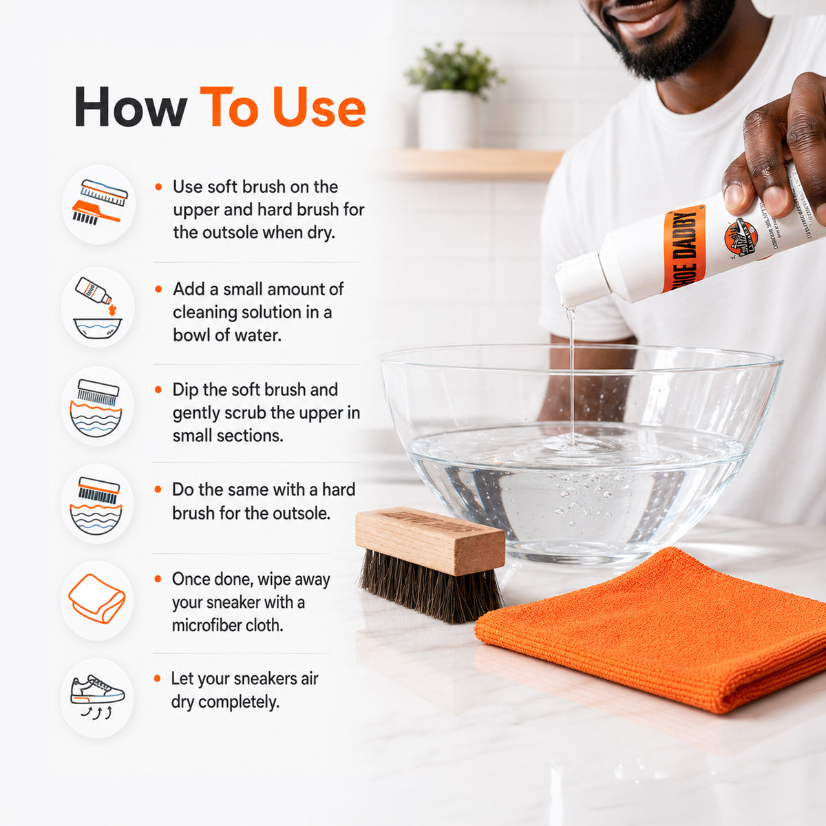 ShoeDaddy Shoe Cleaning Kit Your All-in-One Sneaker Care Kit