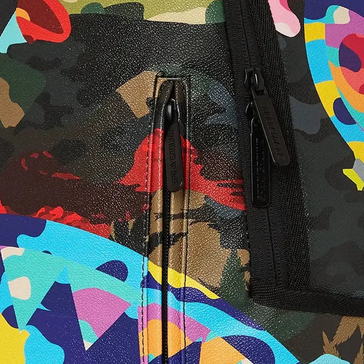 Sliced And Diced Camo Backpack Sprayground - Tops and Bottoms USA