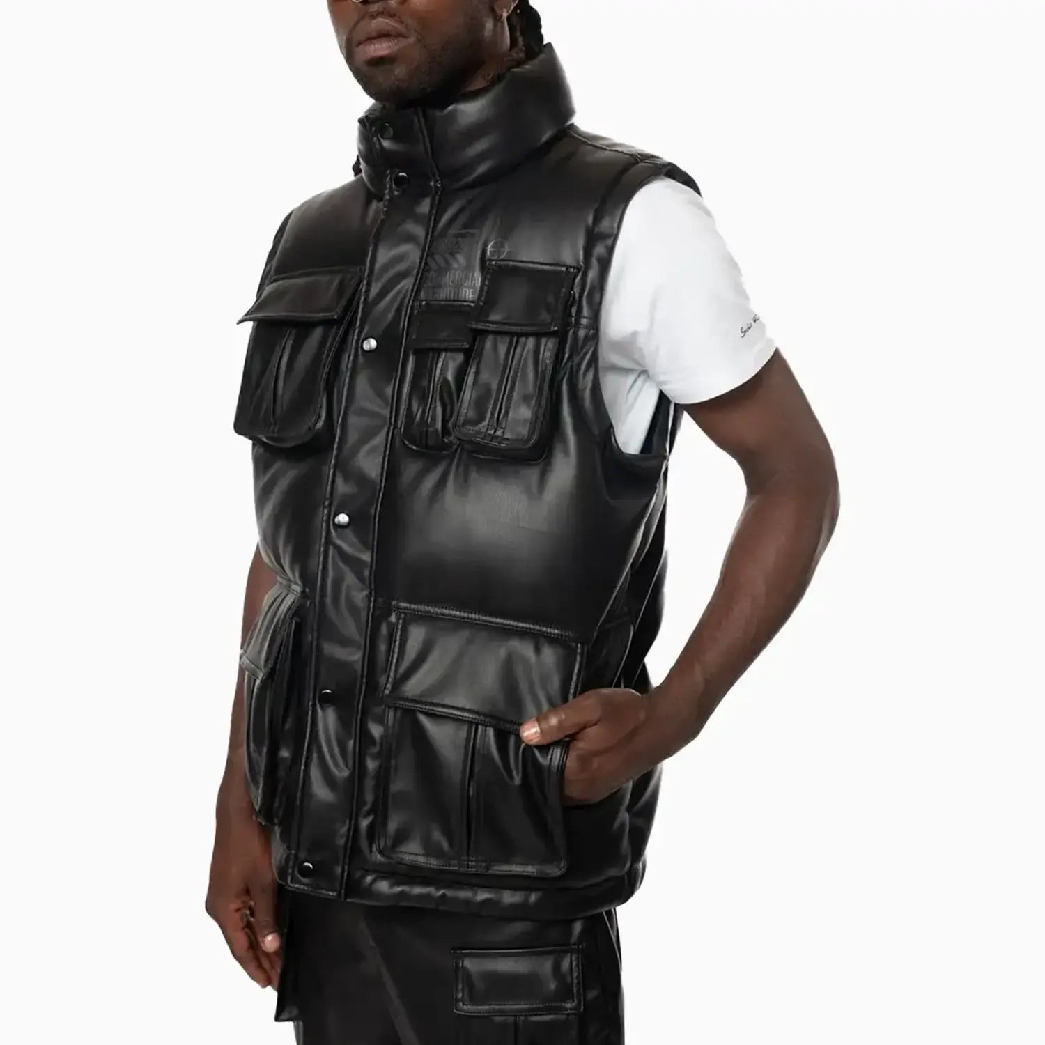 smoke-rise-mens-utility-vegan-leather-vest-wv24685-black