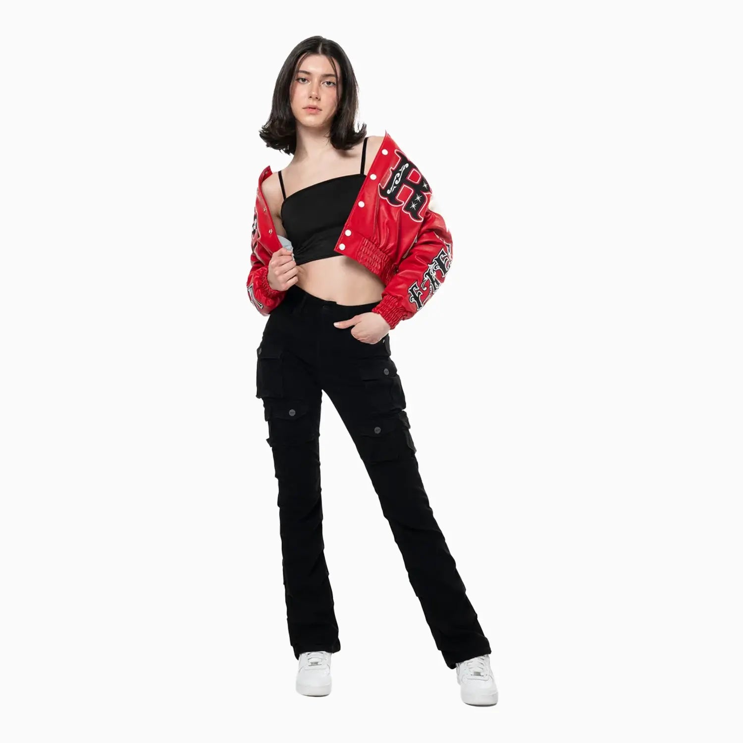 smoke-rise-womens-high-rise-cargo-stack-jean-pant-ap24500-dblk