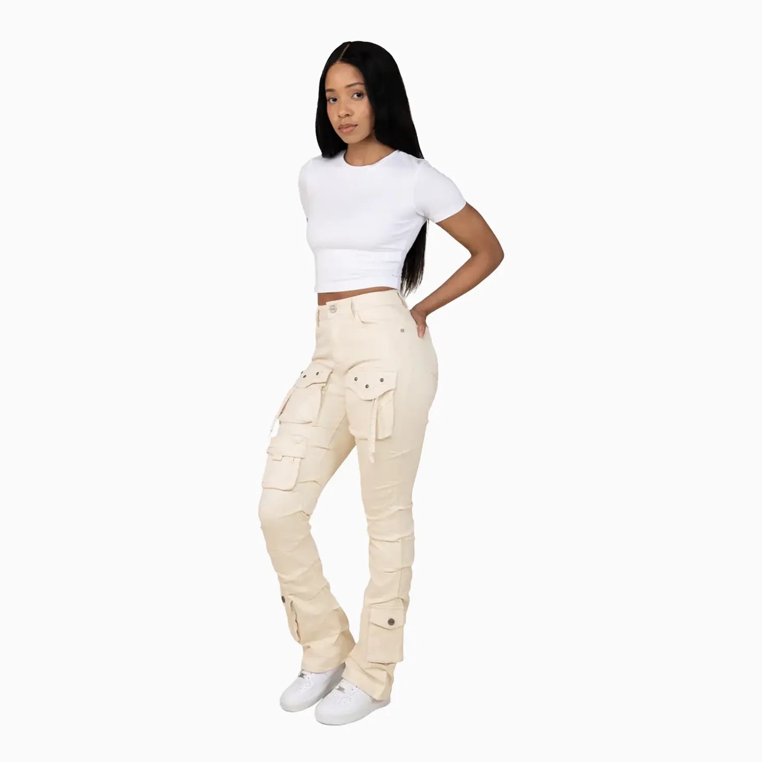 Women's High Rise Utility Stack Pant