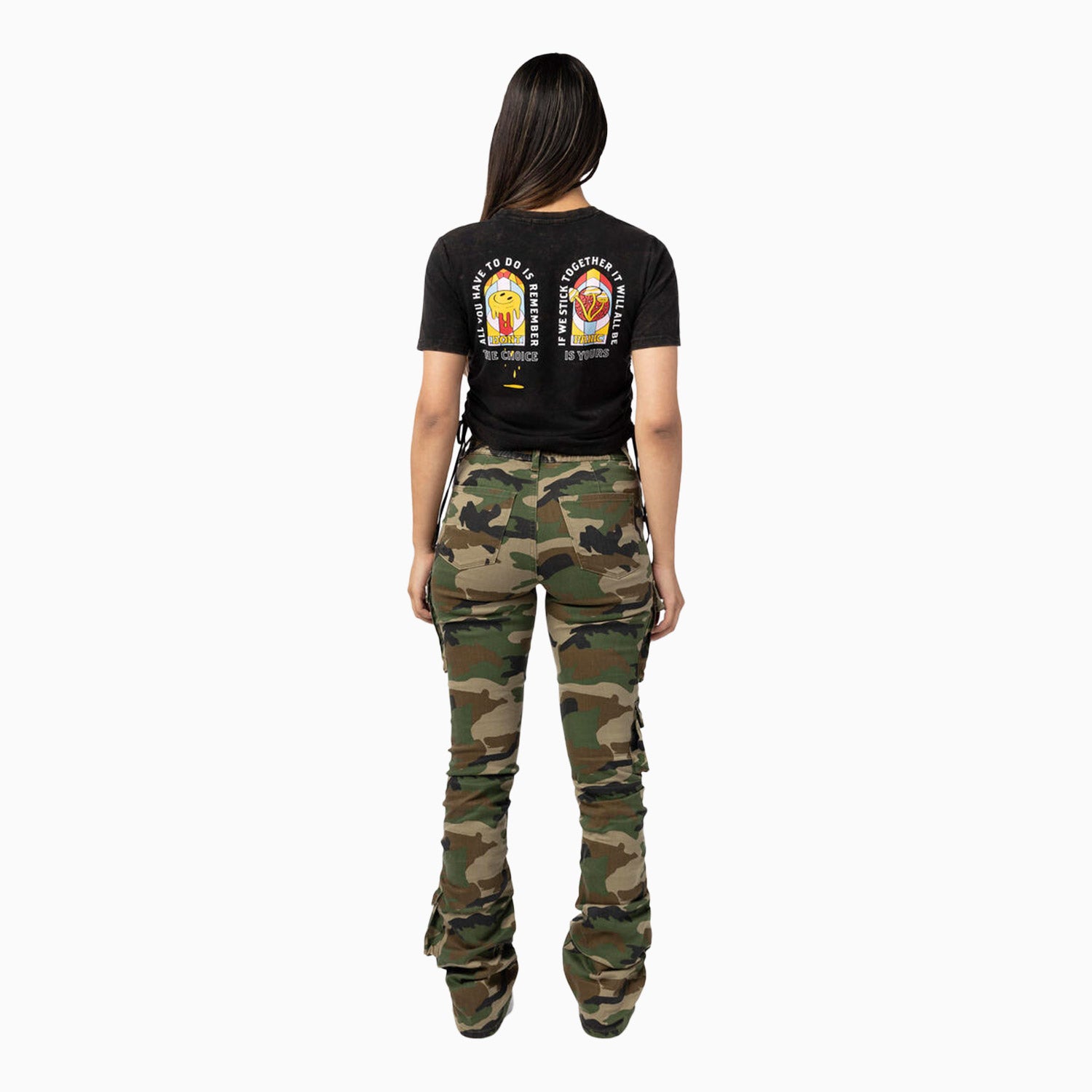 smoke-rise-womens-high-rise-utility-twill-stack-pant-ap24210-woodcamo