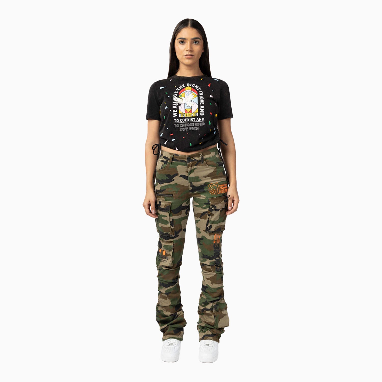 smoke-rise-womens-high-rise-utility-twill-stack-pant-ap24210-woodcamo