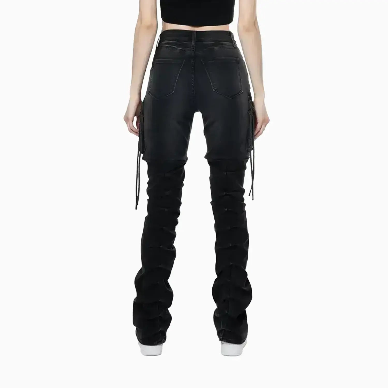 smoke-rise-womens-high-rise-washed-stack-jeans-pant-ap24703-arblk