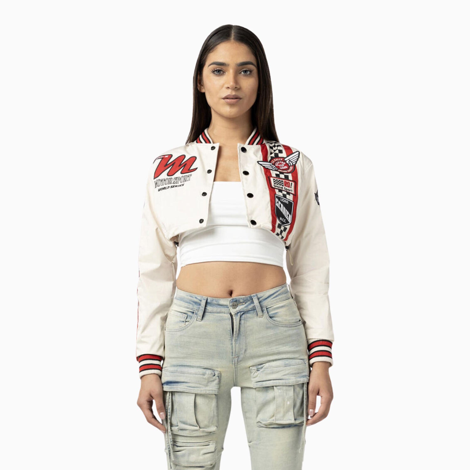 Smoke Rise Women's Racing Cropped Light Jacket