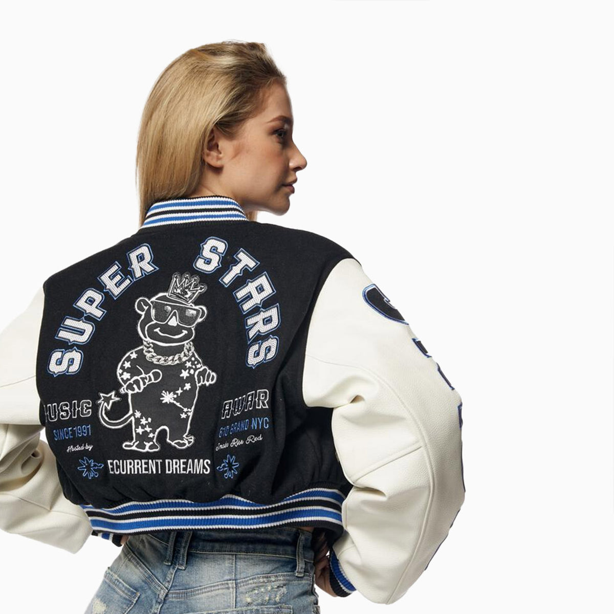 smoke-rise-womens-rhinestone-wool-varsity-jacket-aj23903-blk
