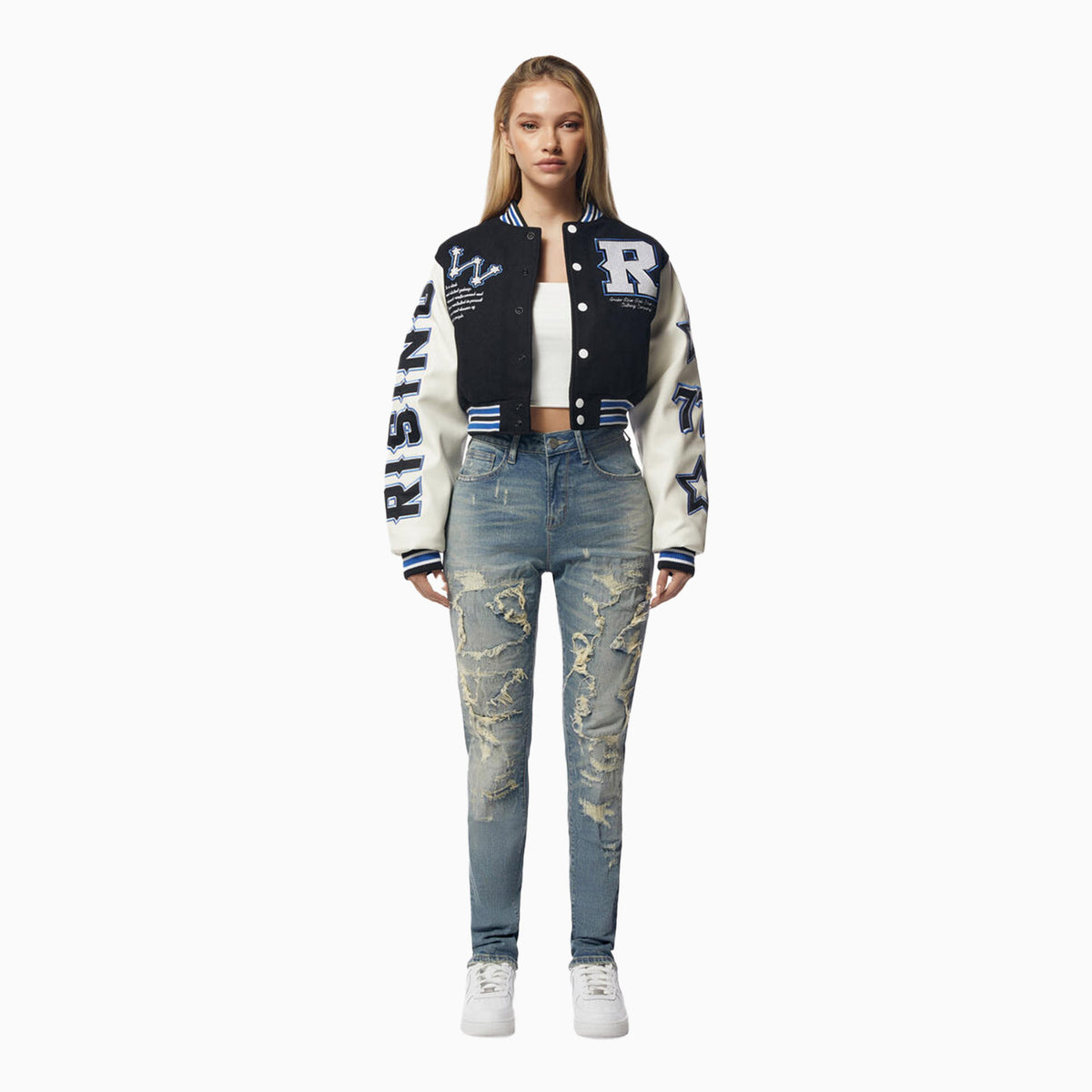 smoke-rise-womens-rhinestone-wool-varsity-jacket-aj23903-blk