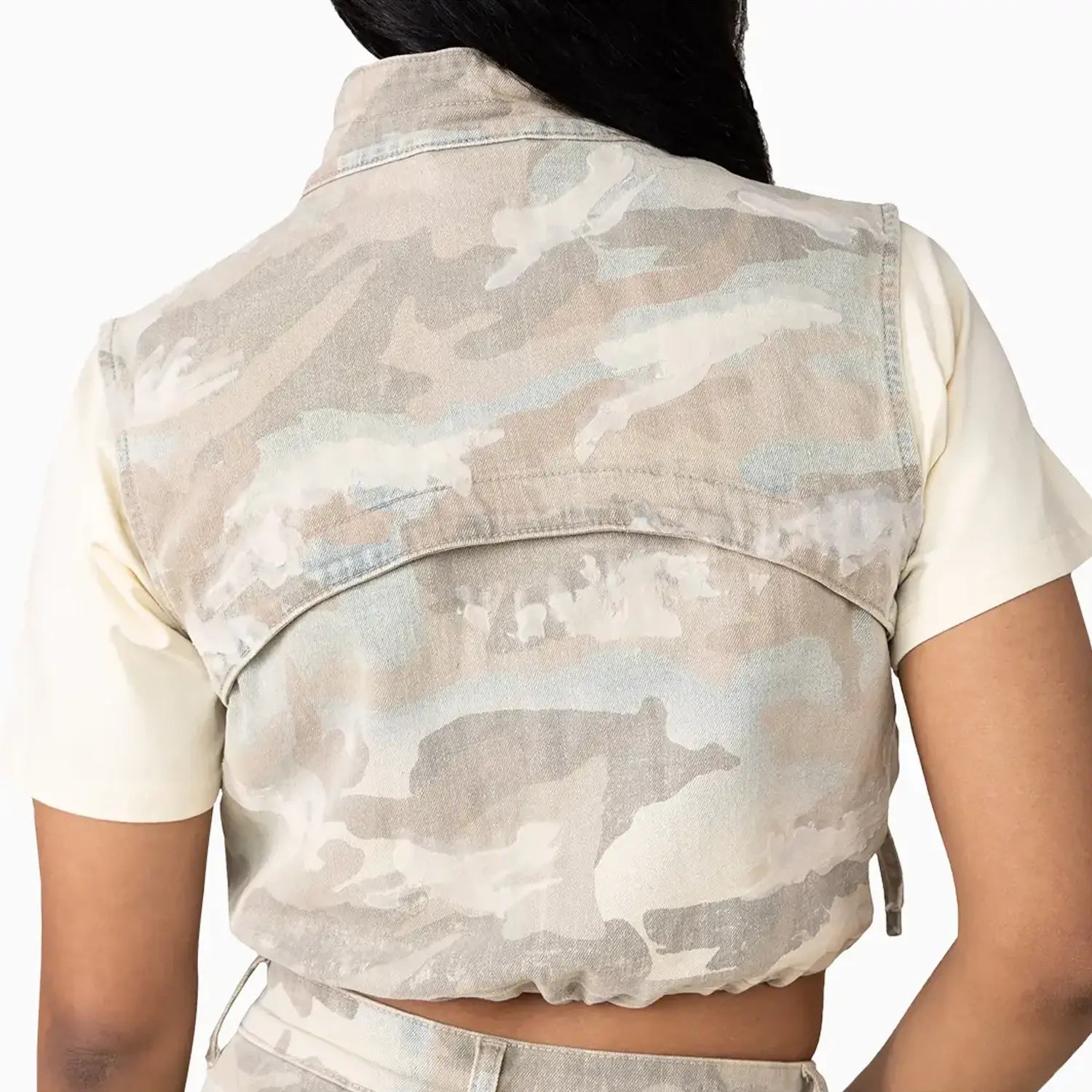 Women's Slouched Utility Outfit Smoke Rise - Tops and Bottoms USA